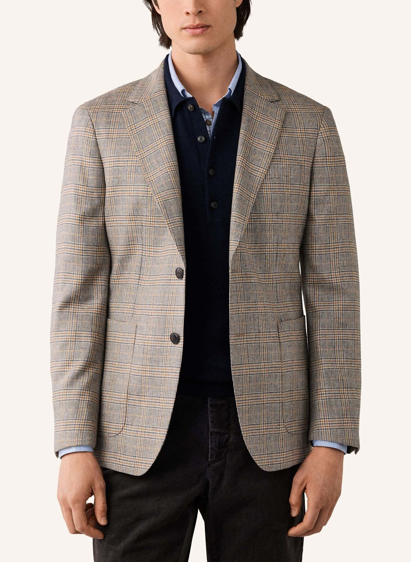 HACKETT LONDON Sakko COUNTRY GCHK: TAUPE / HELLBRAUN