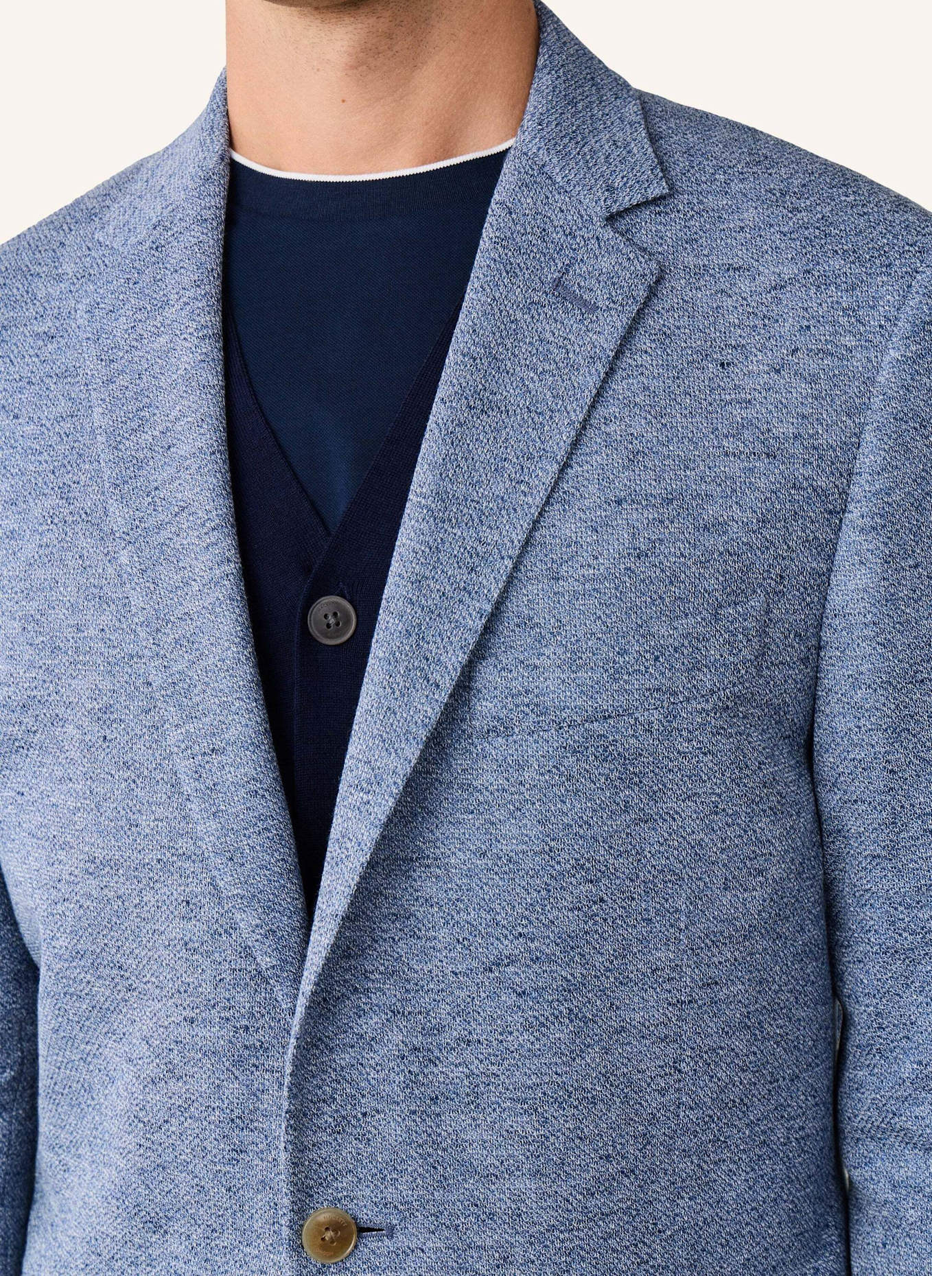 HACKETT LONDON Sakko COTT LIN JERSEY CC: BLAU