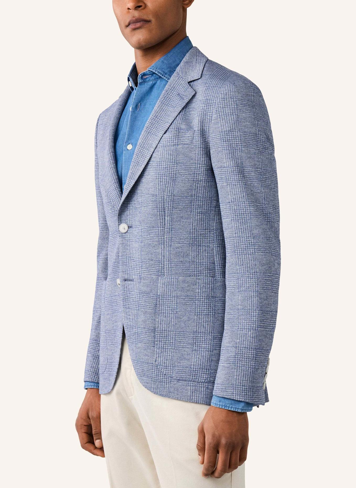 HACKETT LONDON Sakko JERSEY KNIT GCHK JKT: BLAU