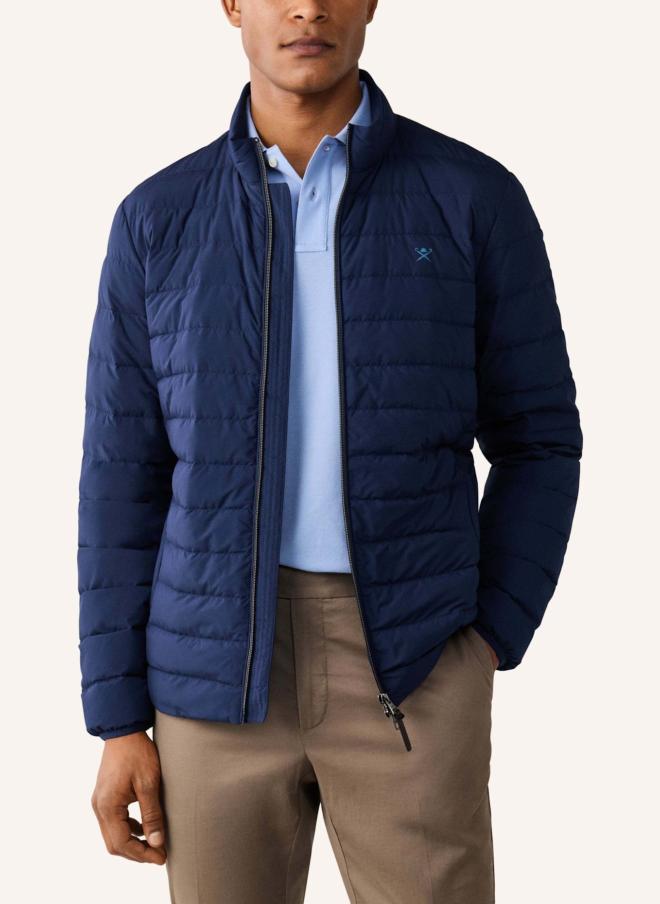 HACKETT LONDON Fieldjacket HERITAGE LW MOTO: BLAU