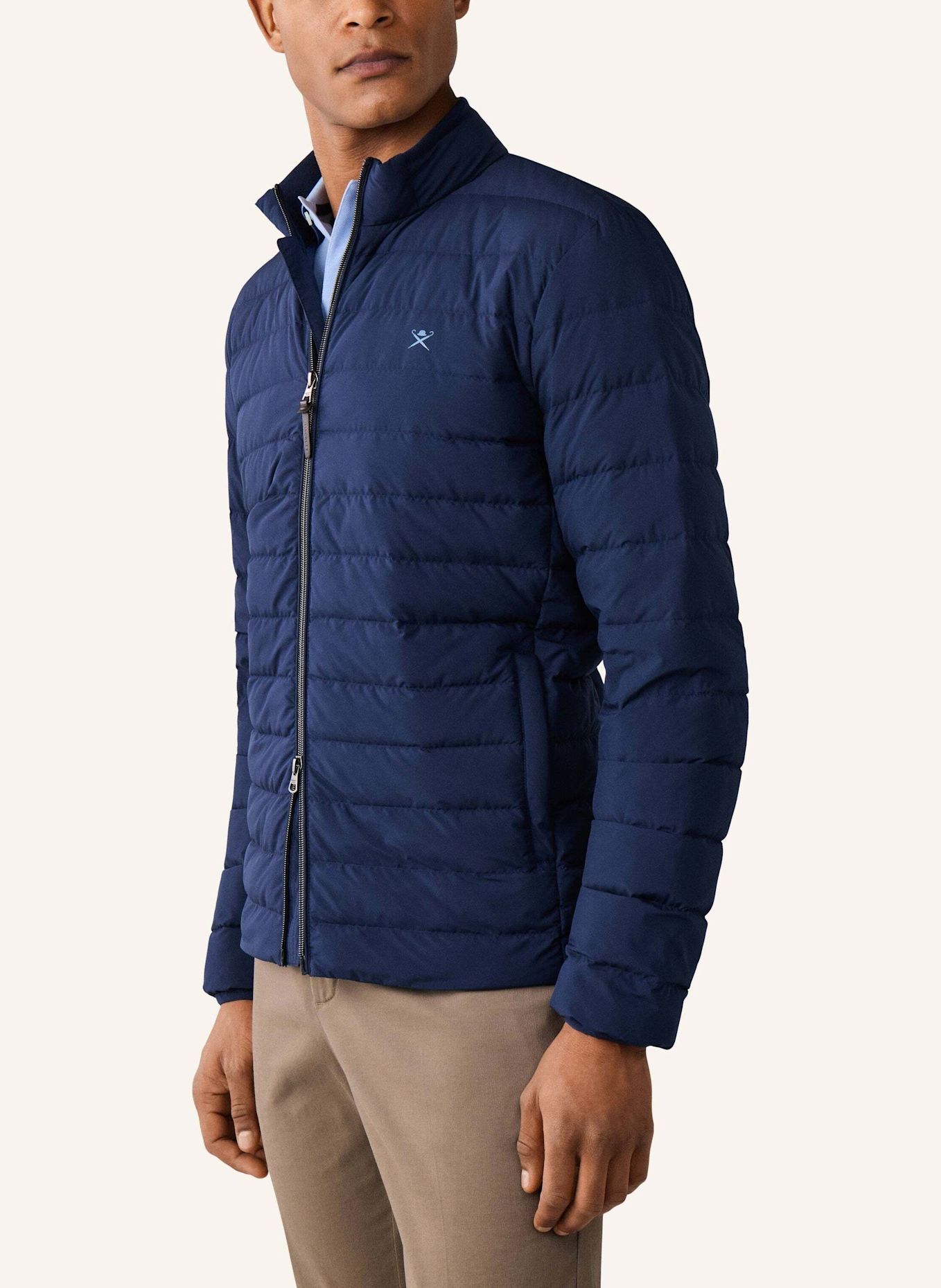 HACKETT LONDON Fieldjacket HERITAGE LW MOTO: BLAU