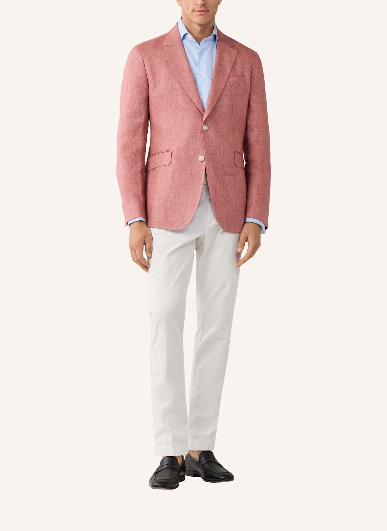 HACKETT LONDON Sakko LINEN DELAVE HOPSACK: ROSA