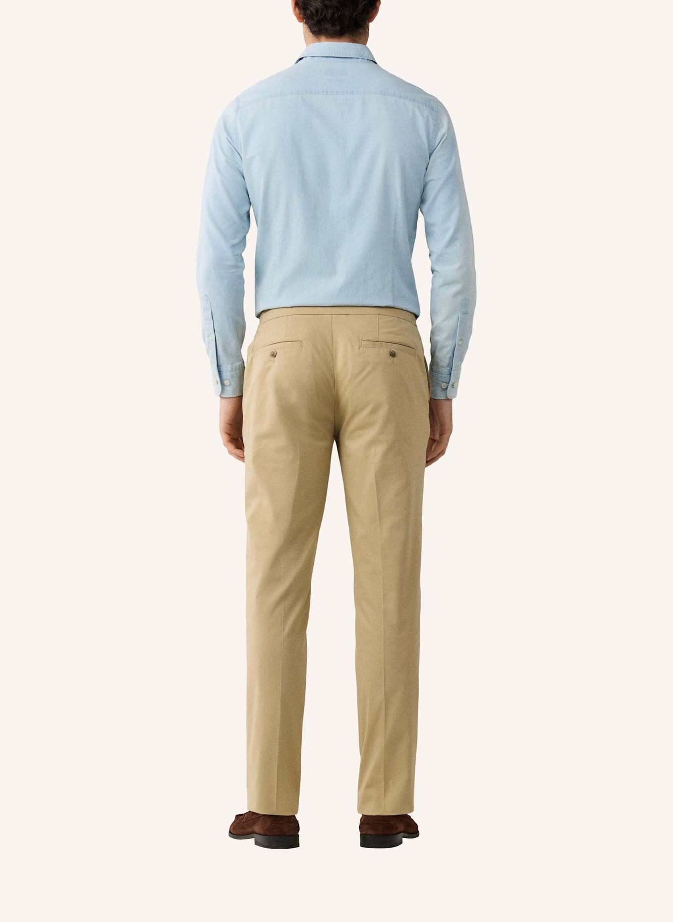 HACKETT LONDON Chino LIGHT COMFORT DCORD: BEIGE