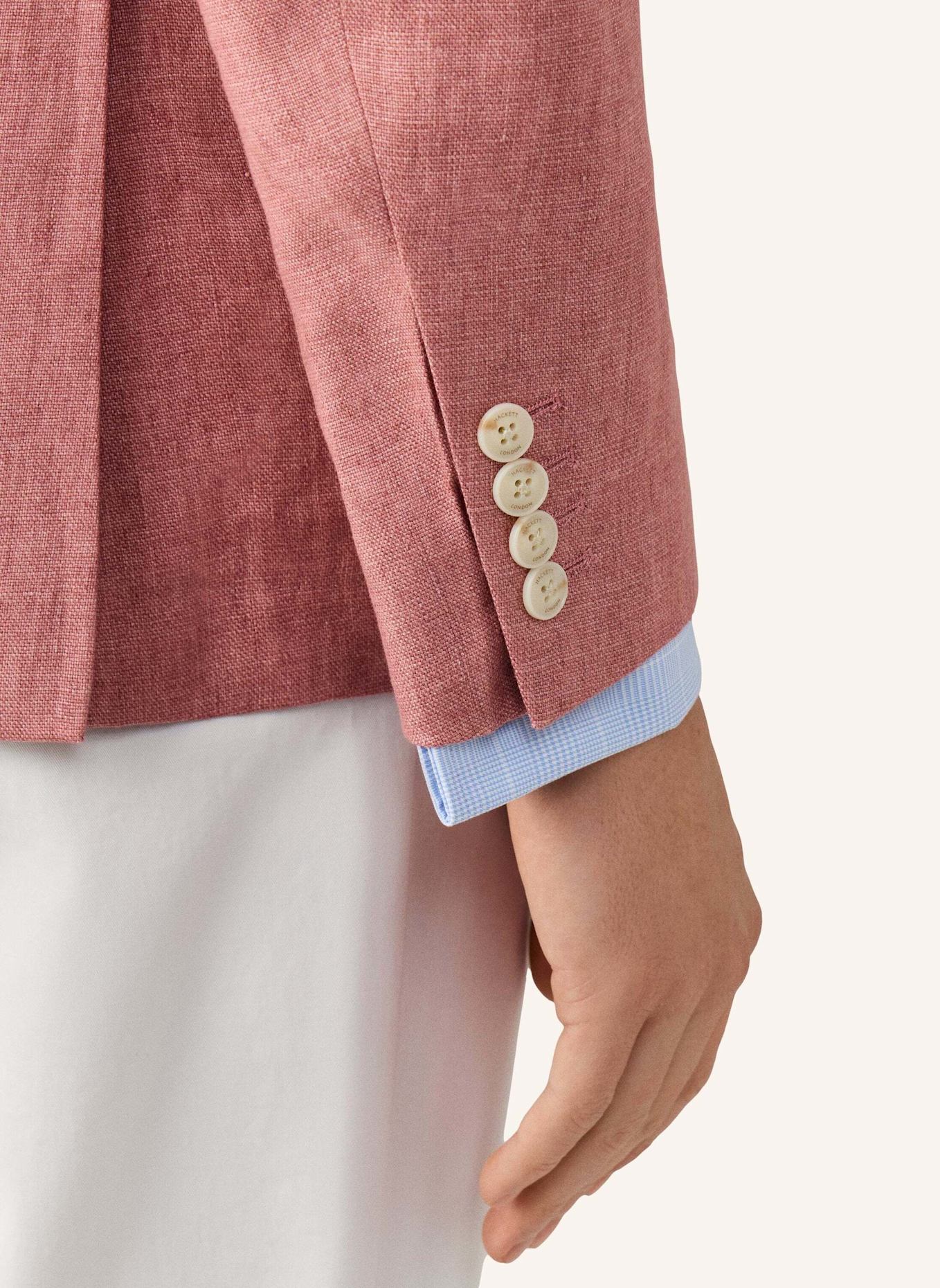 HACKETT LONDON Sakko LINEN DELAVE HOPSACK: ROSA