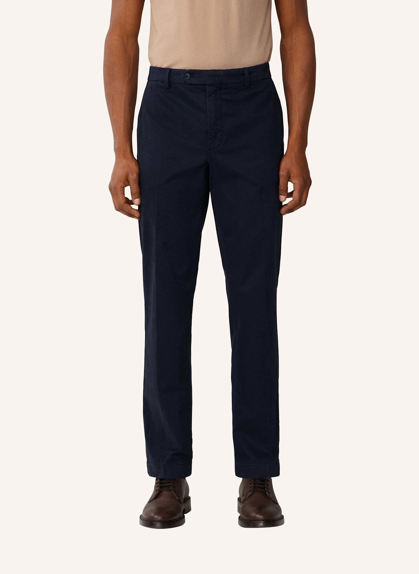 HACKETT LONDON Chino C CHINO SANDERSON: DUNKELBLAU