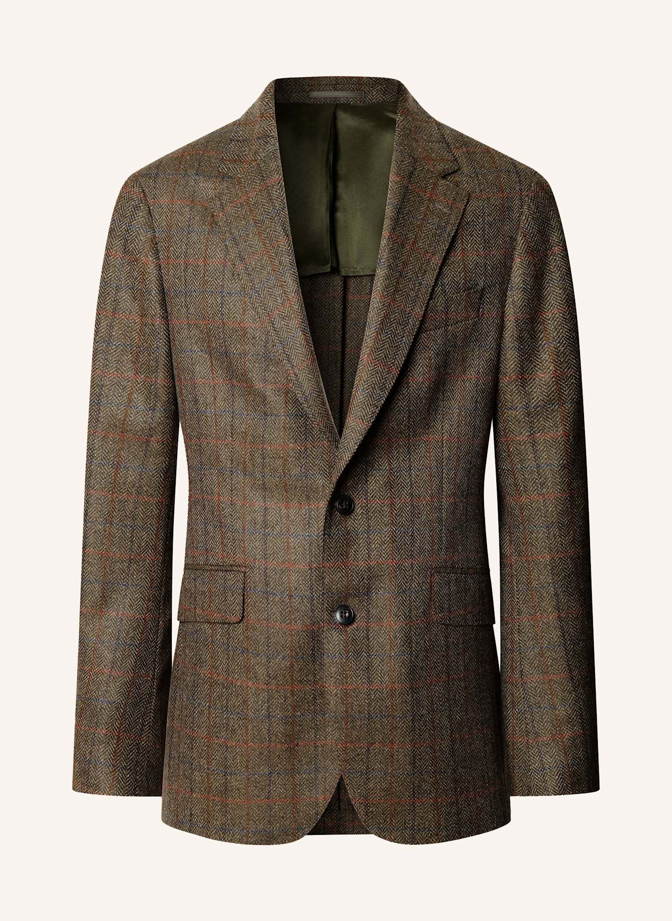 HACKETT LONDON Sakko WL CASH TATTERSALL: DUNKELGRÜN