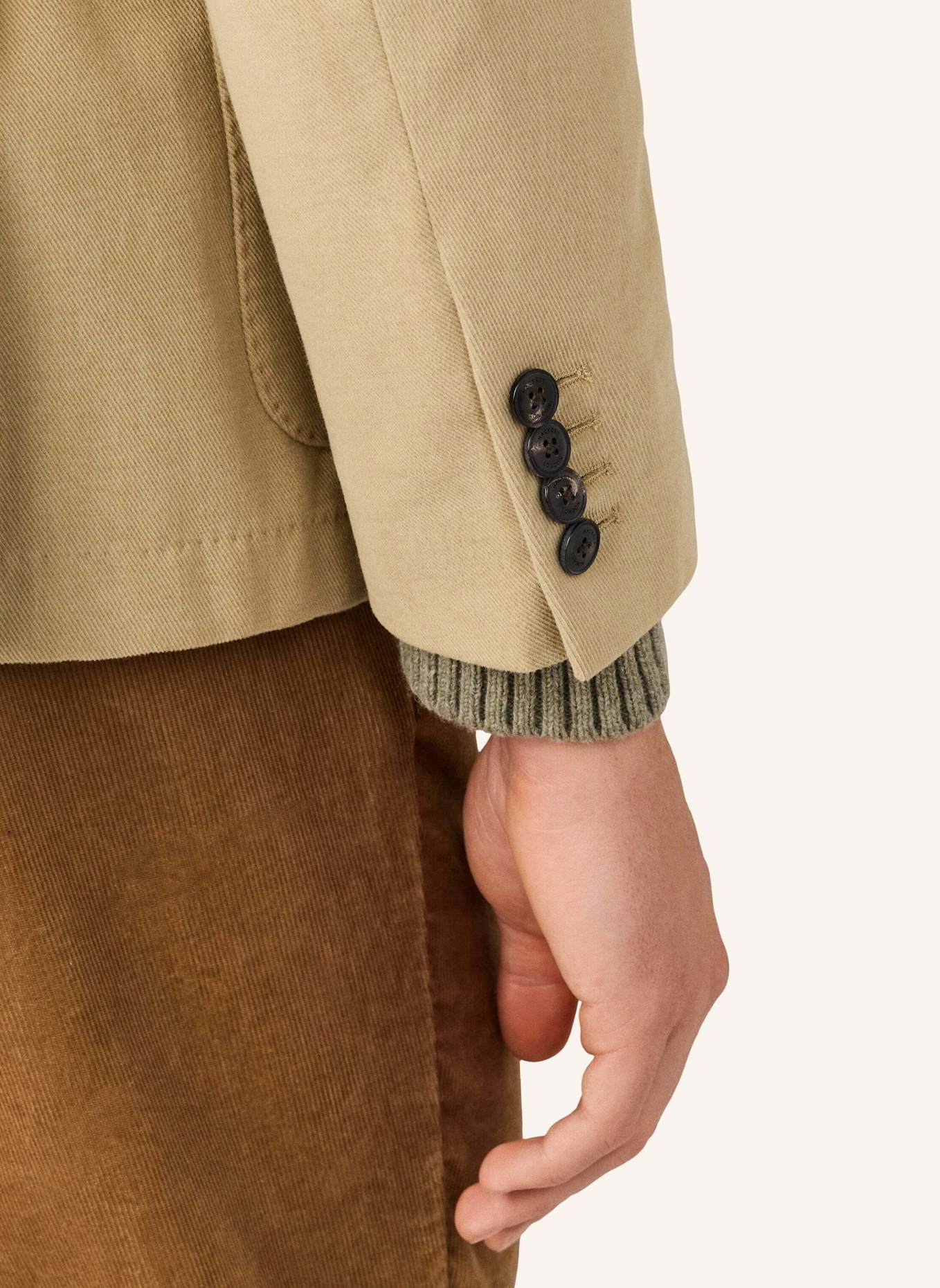 HACKETT LONDON Sakko COTTON BRUSHED TWILL: BEIGE
