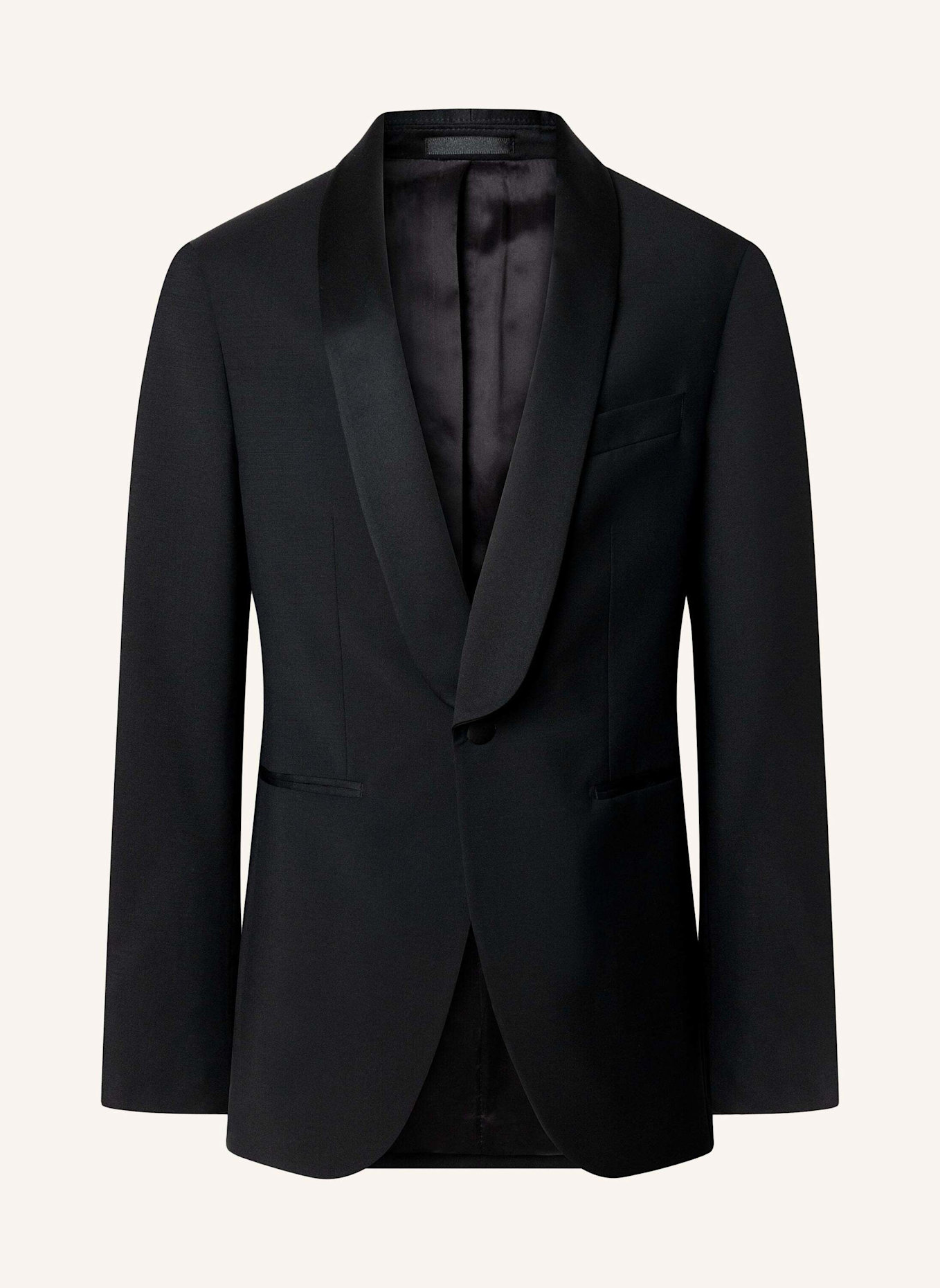 HACKETT LONDON Anzug SR CHEL SHAWL DNR JKT: SCHWARZ