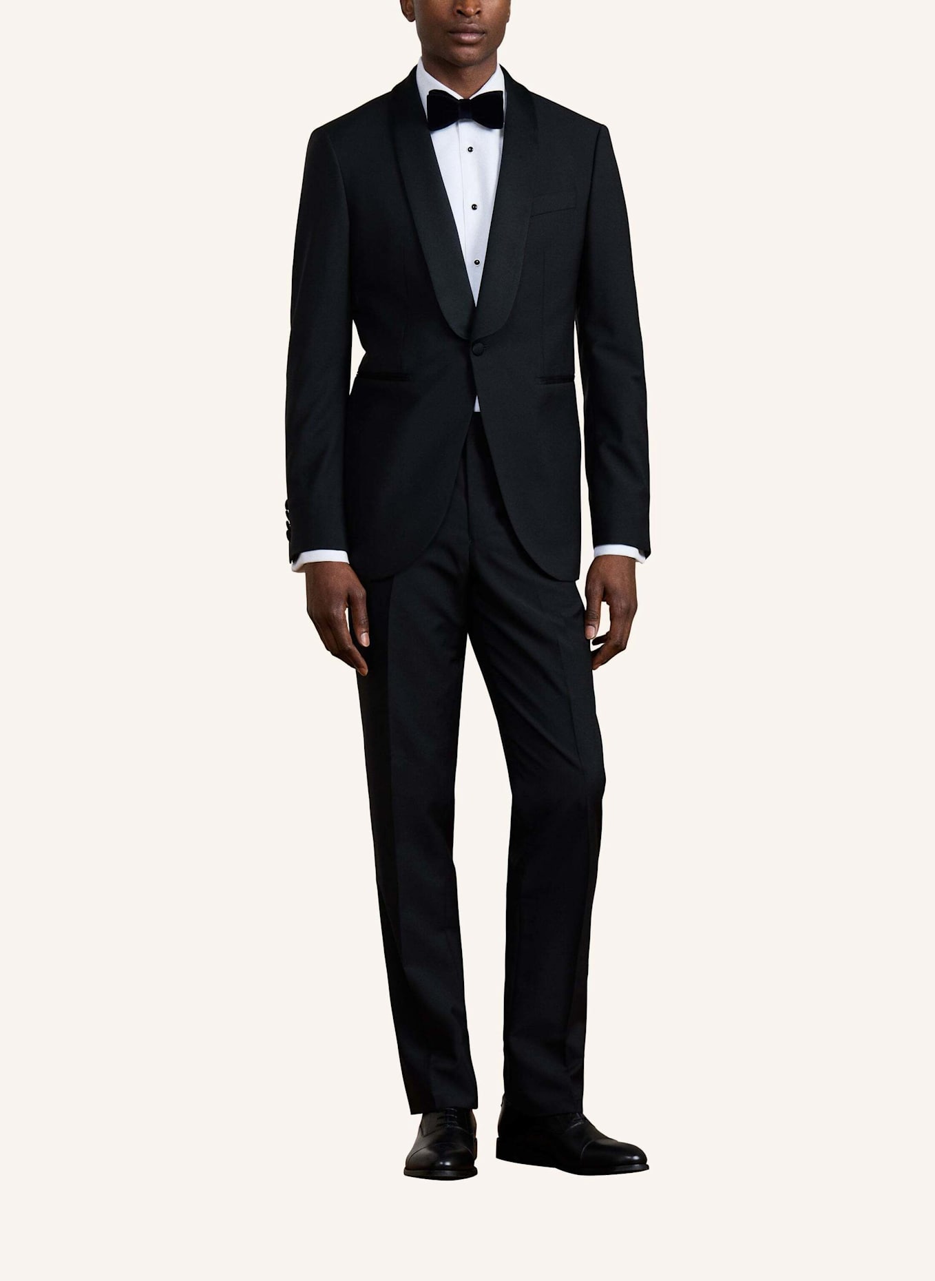 HACKETT LONDON Anzug SR CHEL SHAWL DNR JKT: SCHWARZ