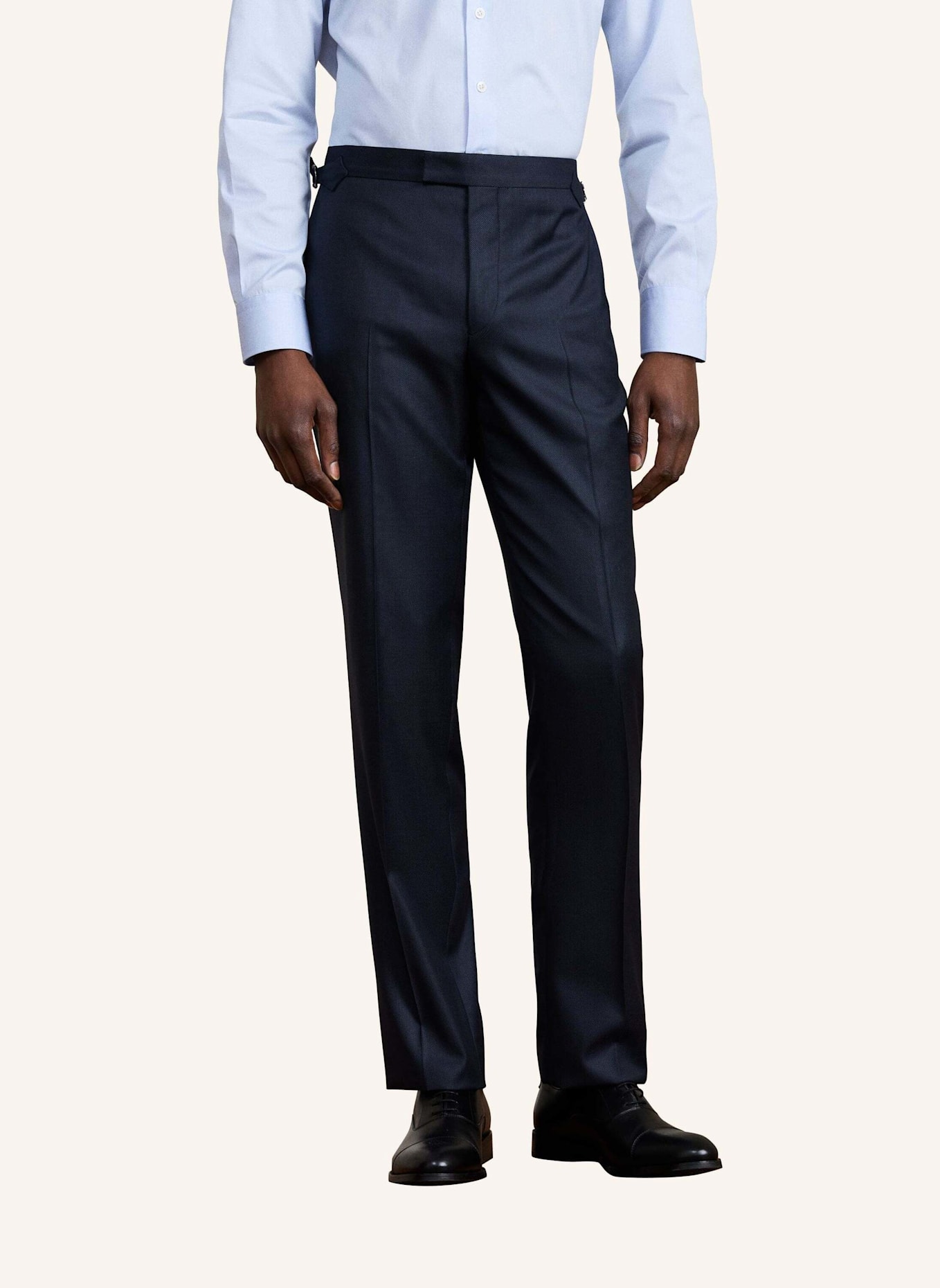 HACKETT LONDON Anzug SR LP BIRDSEYE W: DUNKELBLAU