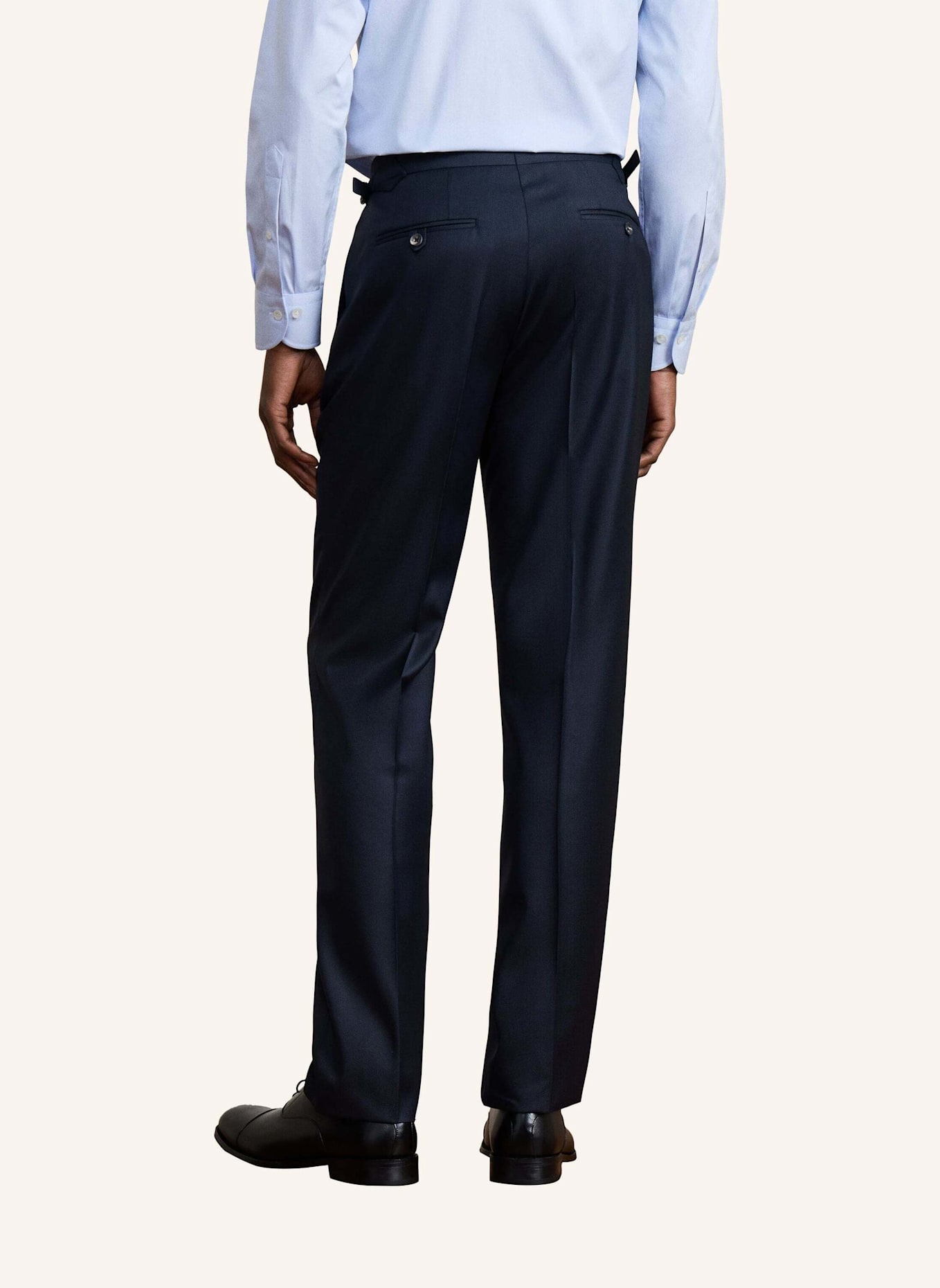 HACKETT LONDON Anzug SR LP BIRDSEYE W: DUNKELBLAU