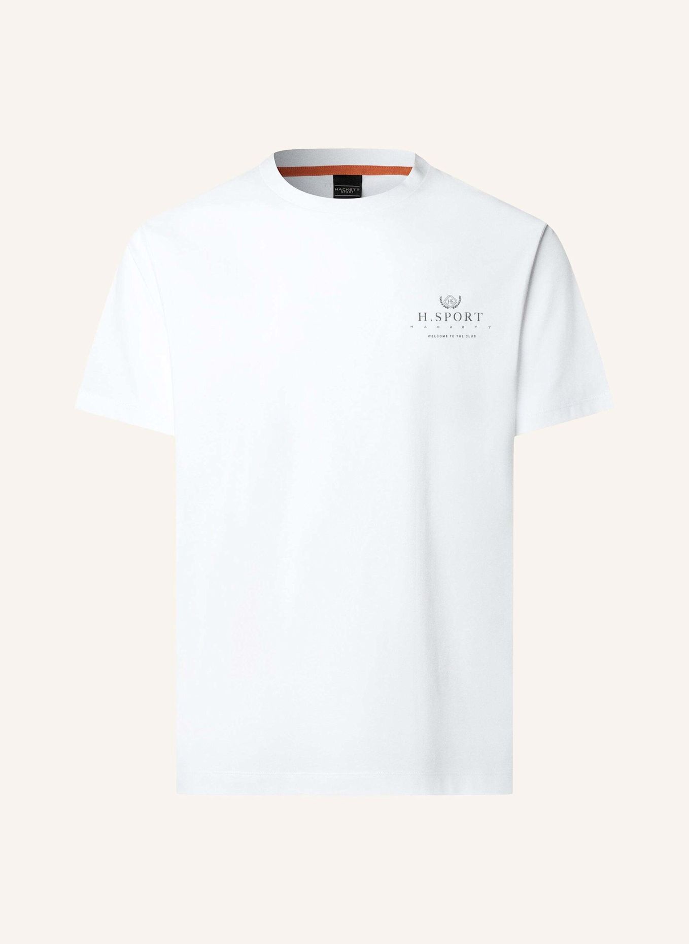 HACKETT LONDON T-Shirt HS SIGNATURE TEE: WEISS