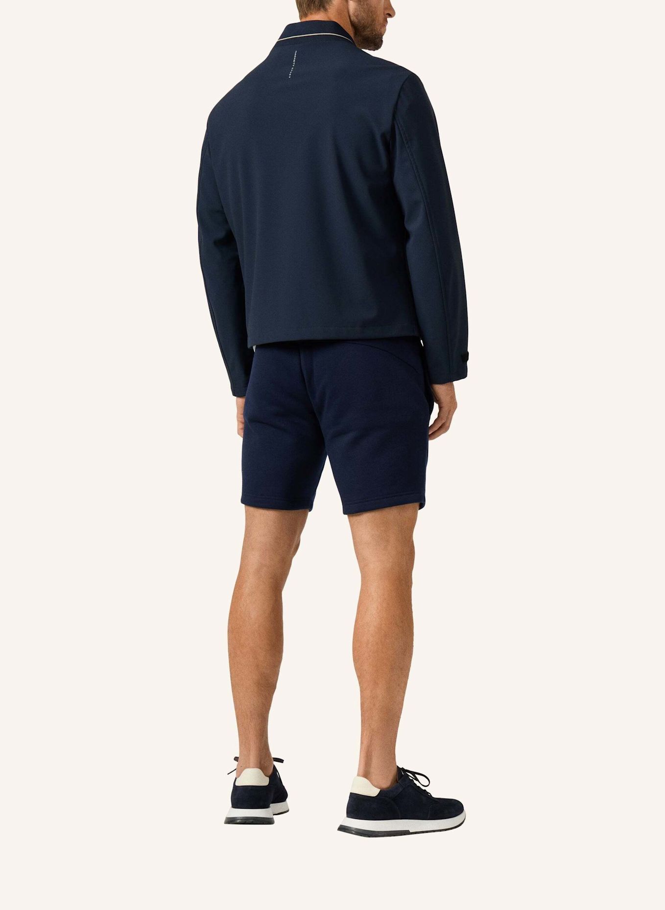 HACKETT LONDON Sakko HS SOFTSHELL BLOUSON: DUNKELBLAU