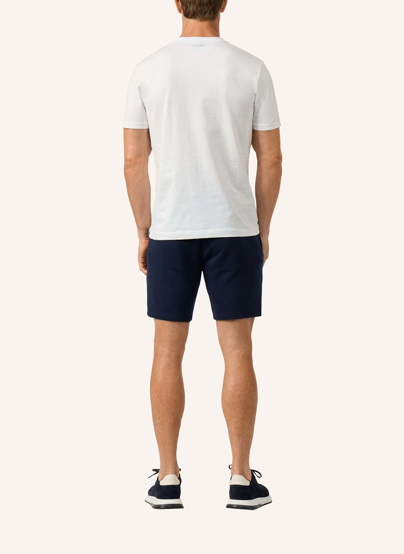 HACKETT LONDON T-Shirt HS SIGNATURE TEE: WEISS