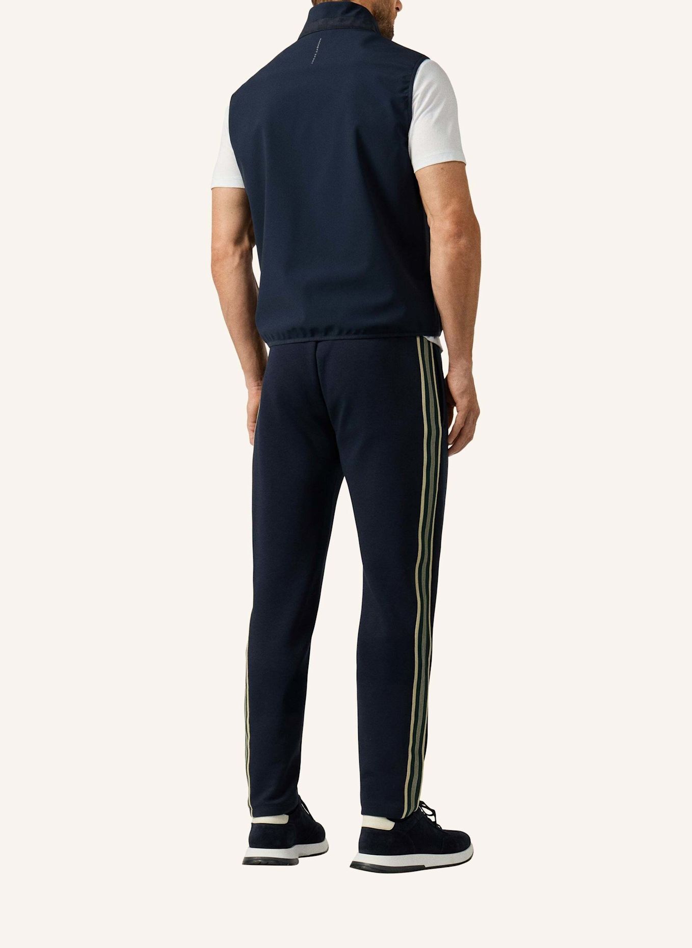 HACKETT LONDON Sakko HS SOFTSHELL GILET: DUNKELBLAU