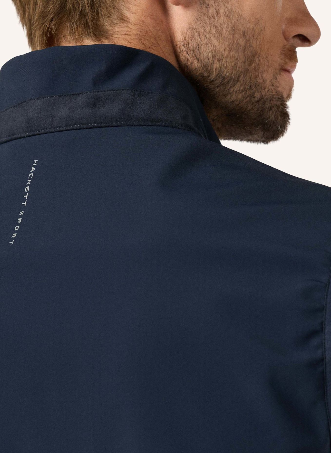 HACKETT LONDON Sakko HS SOFTSHELL GILET: DUNKELBLAU