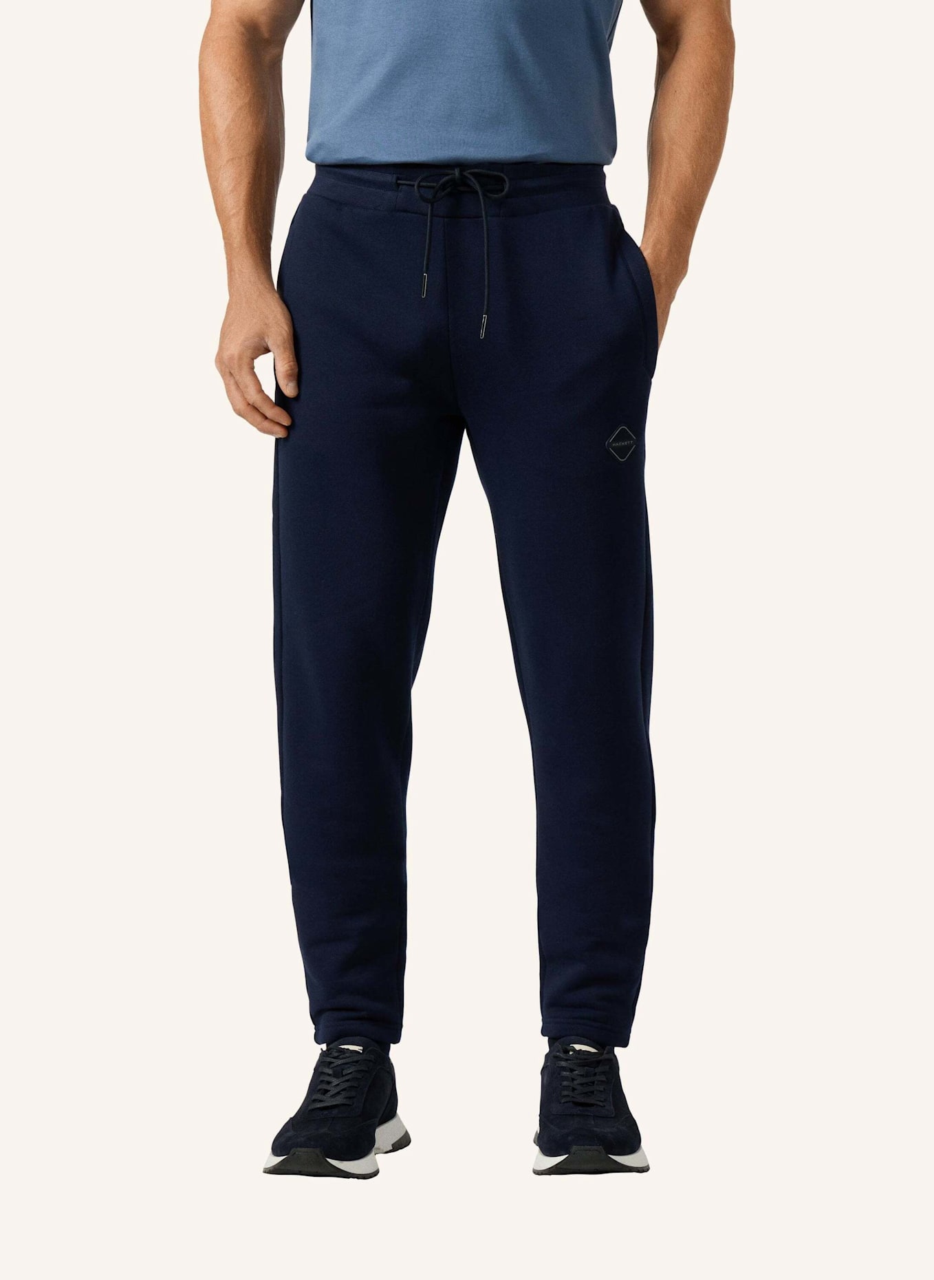 HACKETT LONDON Jogginghose HS LUXE LOUNGE JGR: DUNKELBLAU