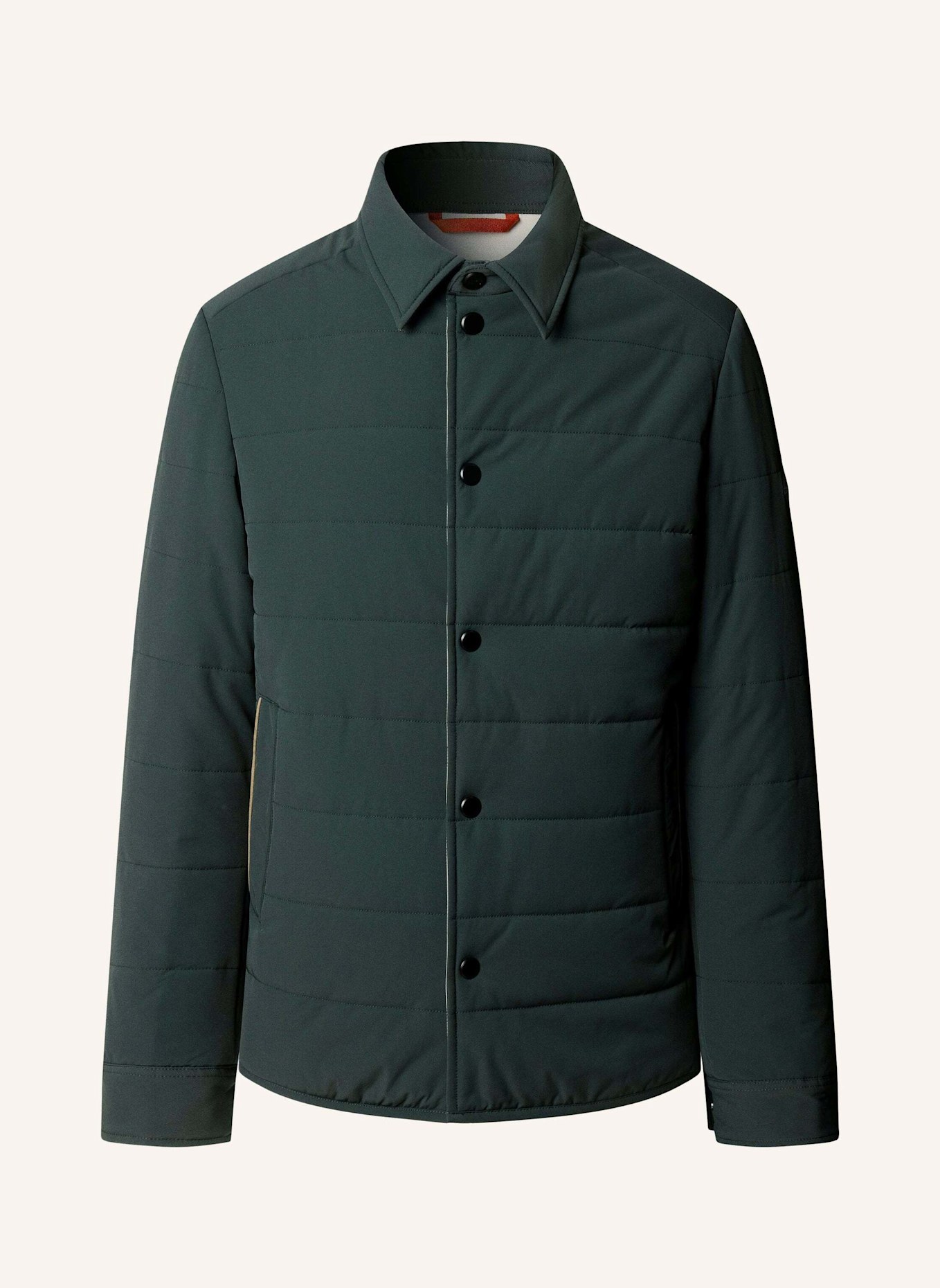 HACKETT LONDON Fieldjacket HS CITY PUFFER SHIRT: GRÜN