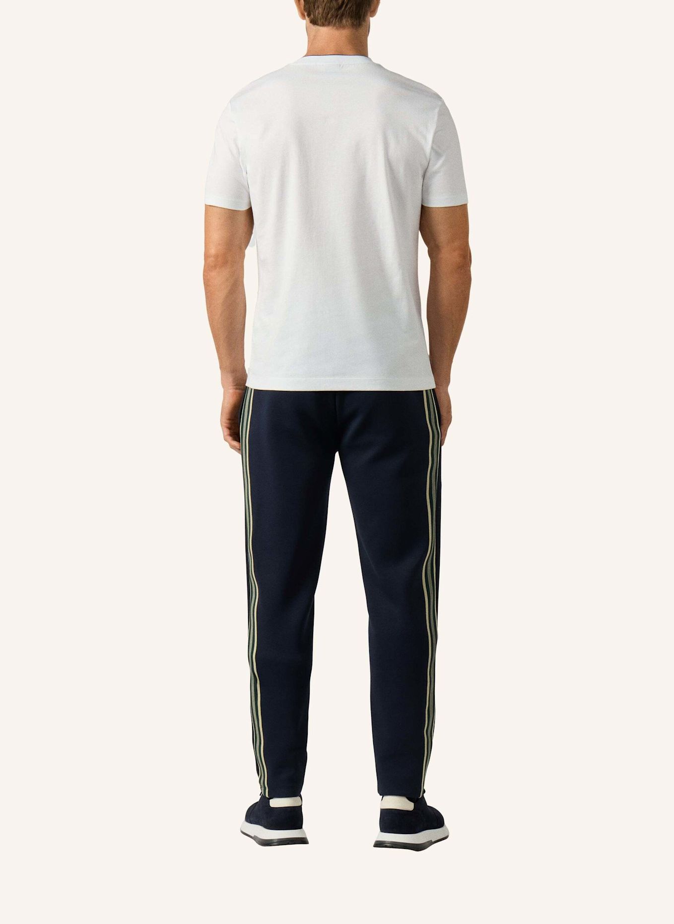 HACKETT LONDON T-Shirt HS ESSENTIAL TEE: WEISS