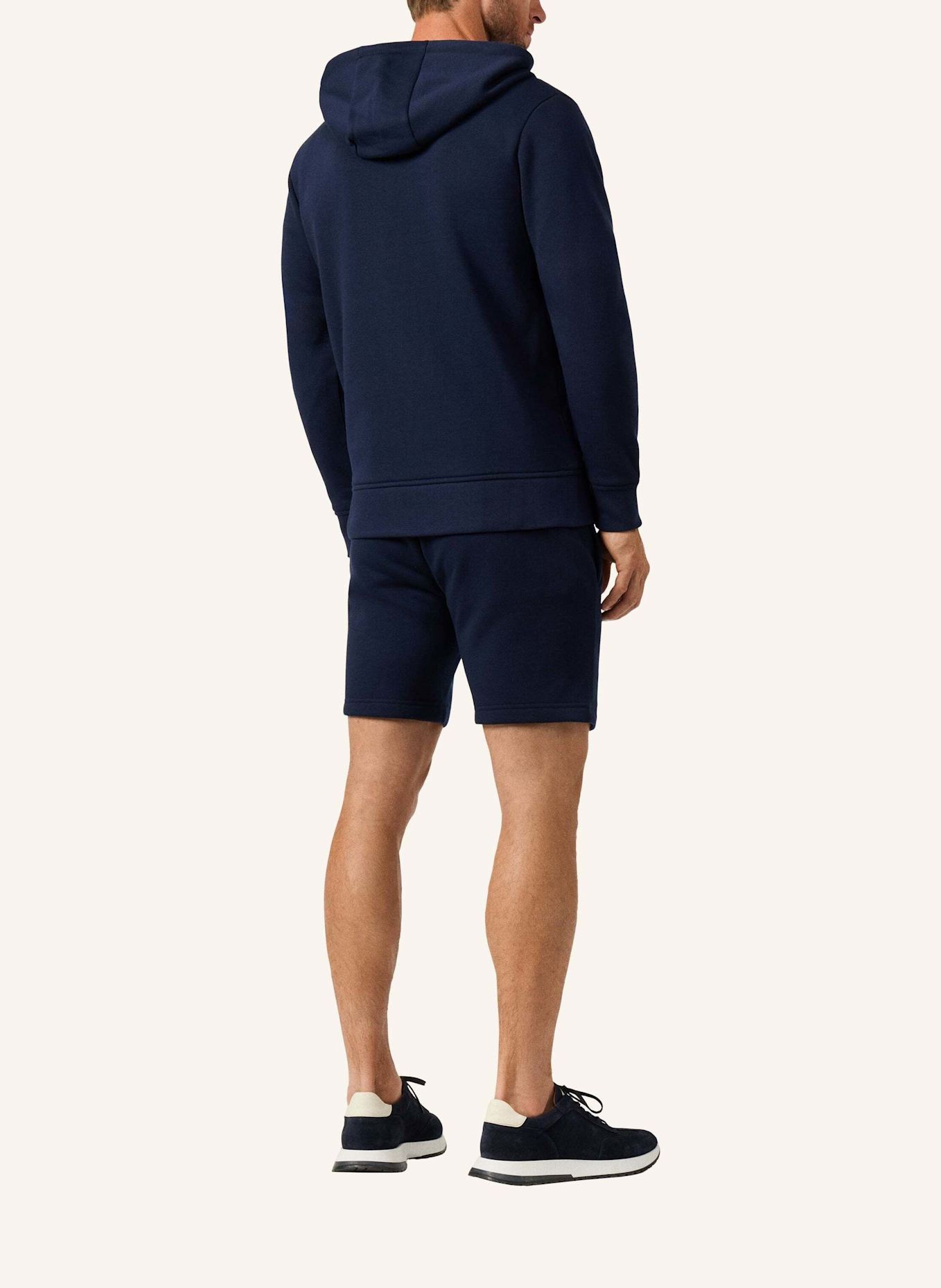 HACKETT LONDON Sweatshirt HS LUXE LOUNGE HDY: DUNKELBLAU