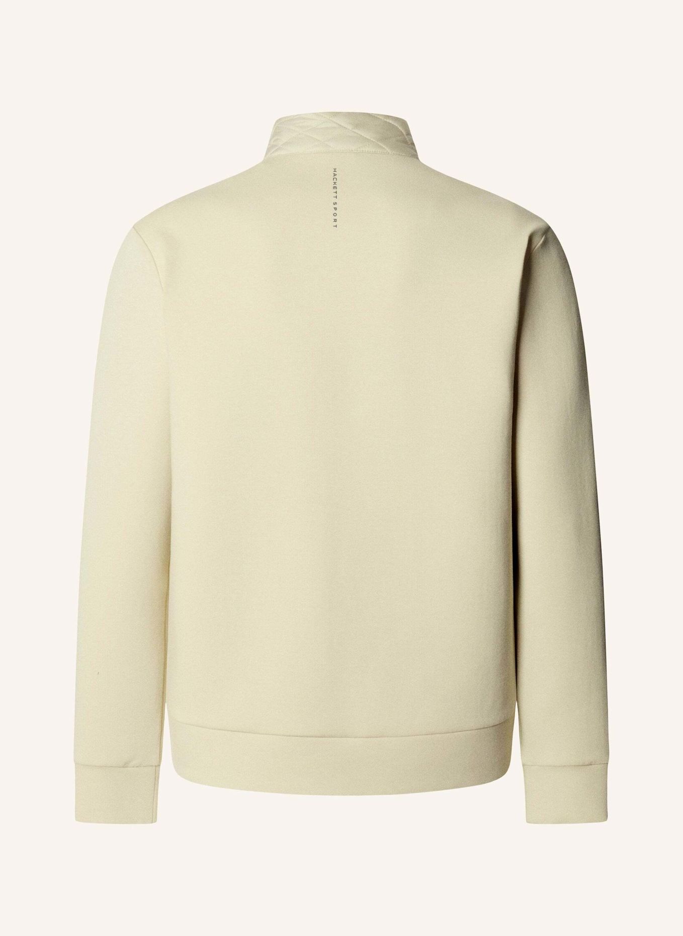 HACKETT LONDON Sweatshirt HS ULTRA HYBRID FZ: BEIGE