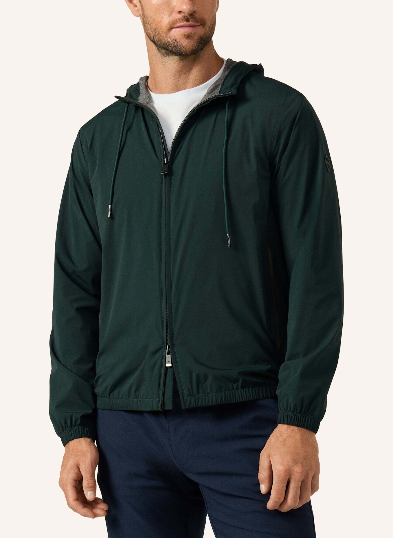 HACKETT LONDON Fieldjacket HS HOODED BLOUSON: GRÜN