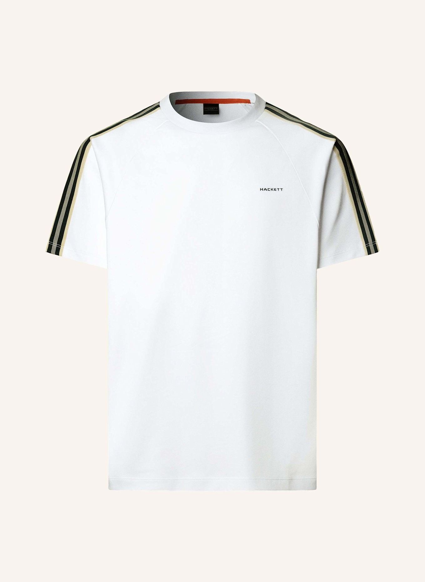 HACKETT LONDON T-Shirt HS TAPE TEE: WEISS
