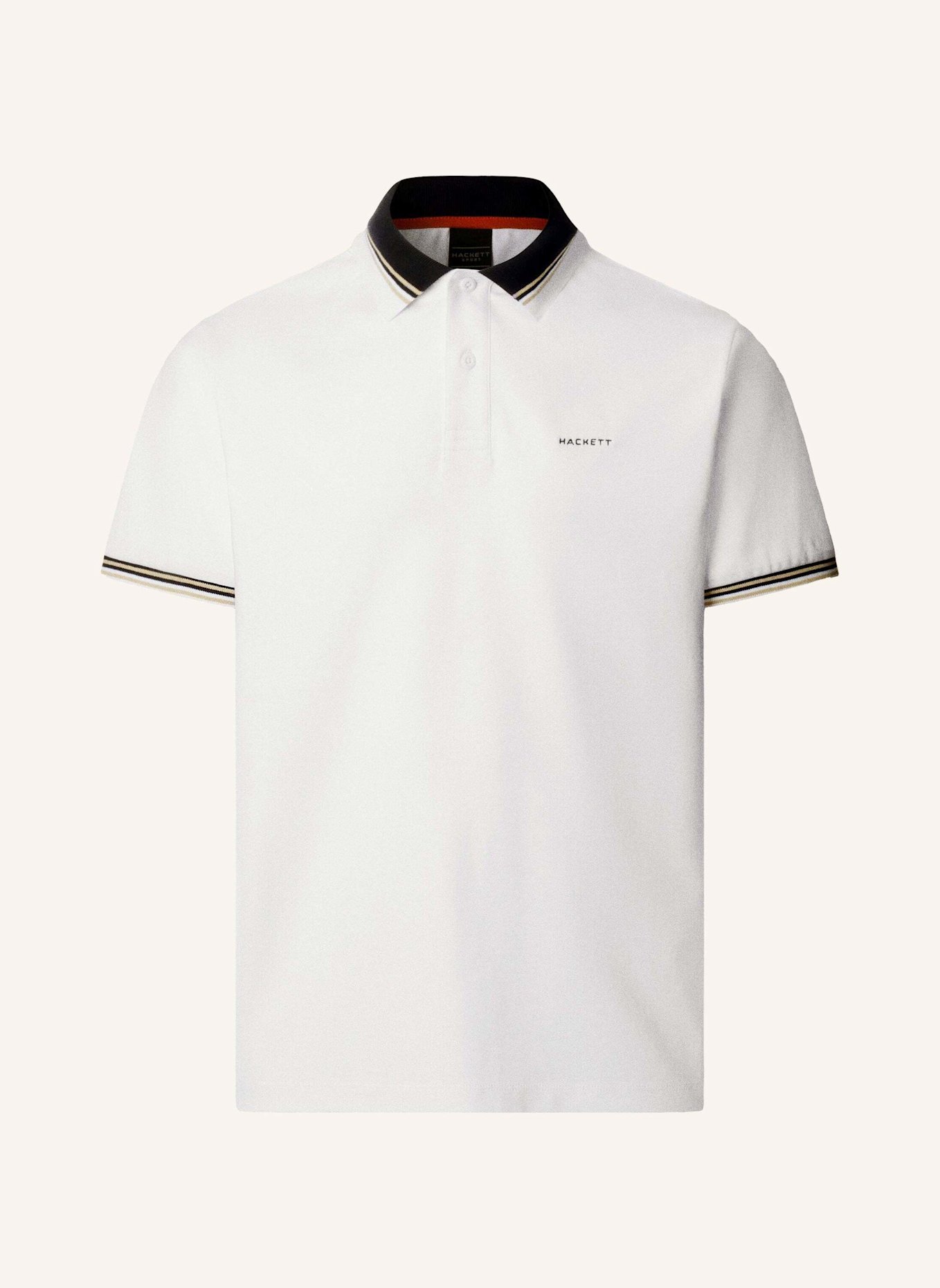 HACKETT LONDON Poloshirt HS MEMBERS COLLAR POLO: WEISS