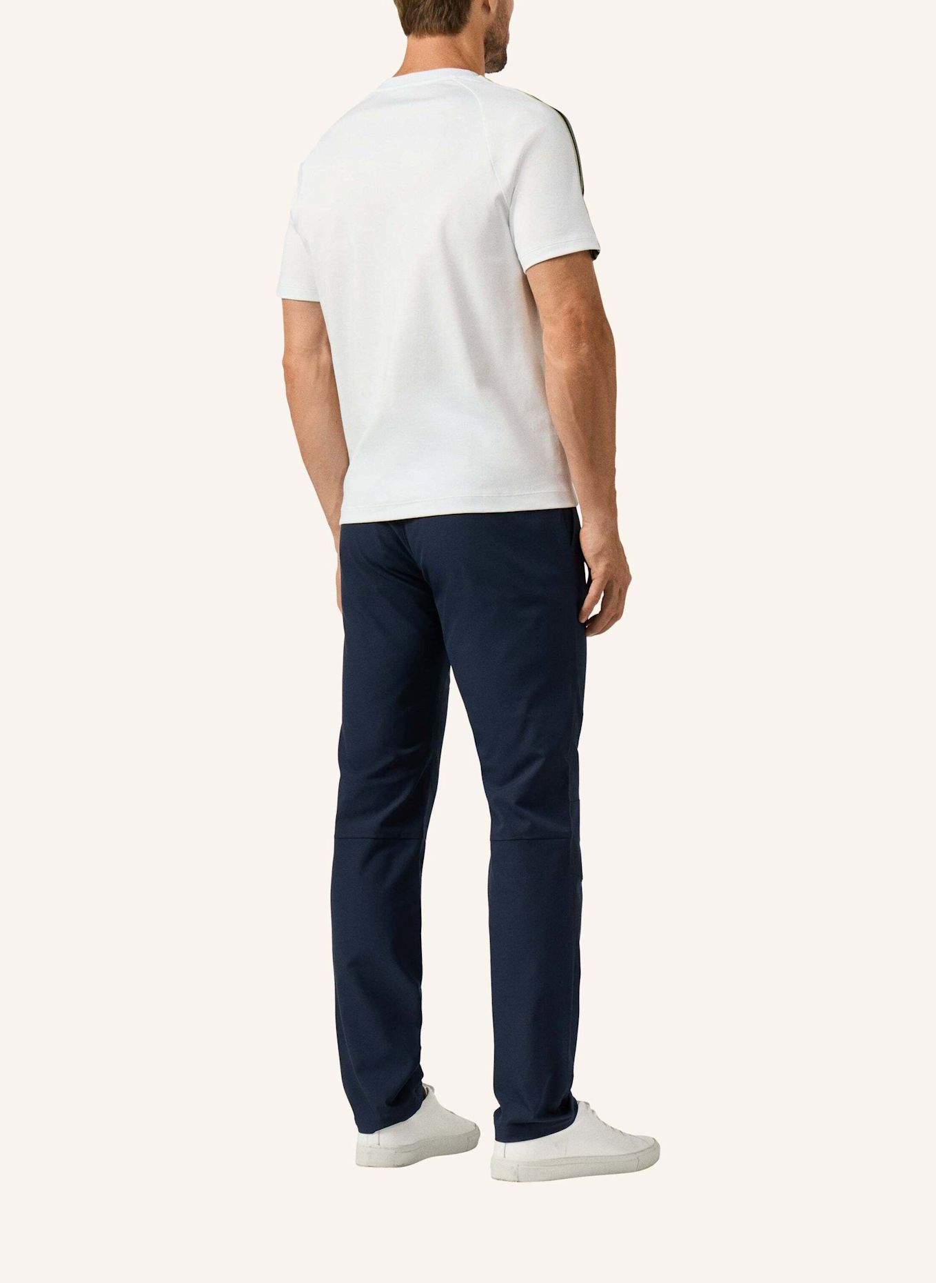 HACKETT LONDON T-Shirt HS TAPE TEE: WEISS