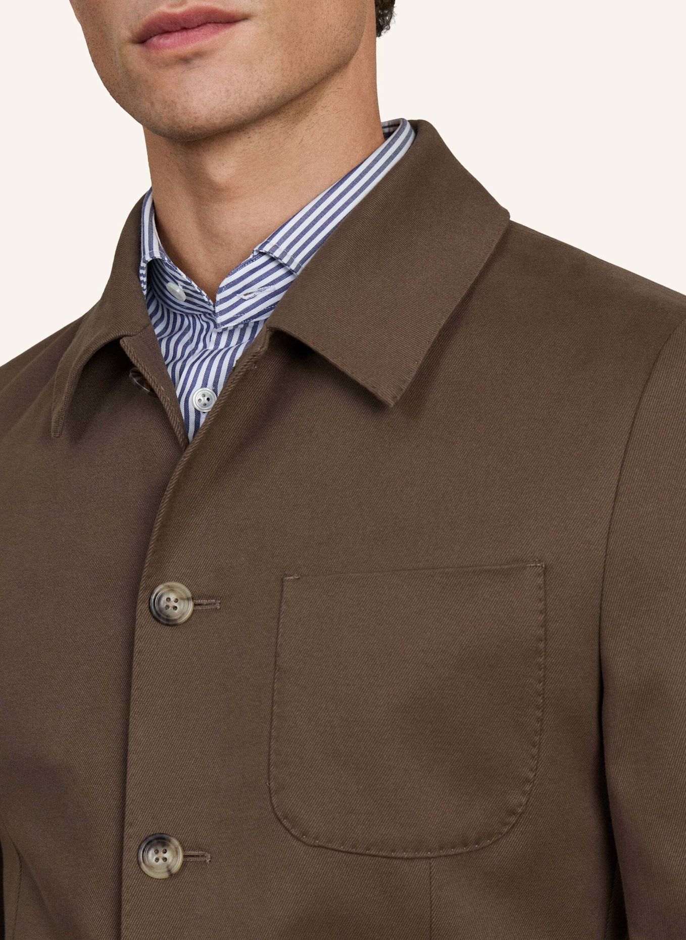 HACKETT LONDON Anzug SR COTTON CASH: BEIGE