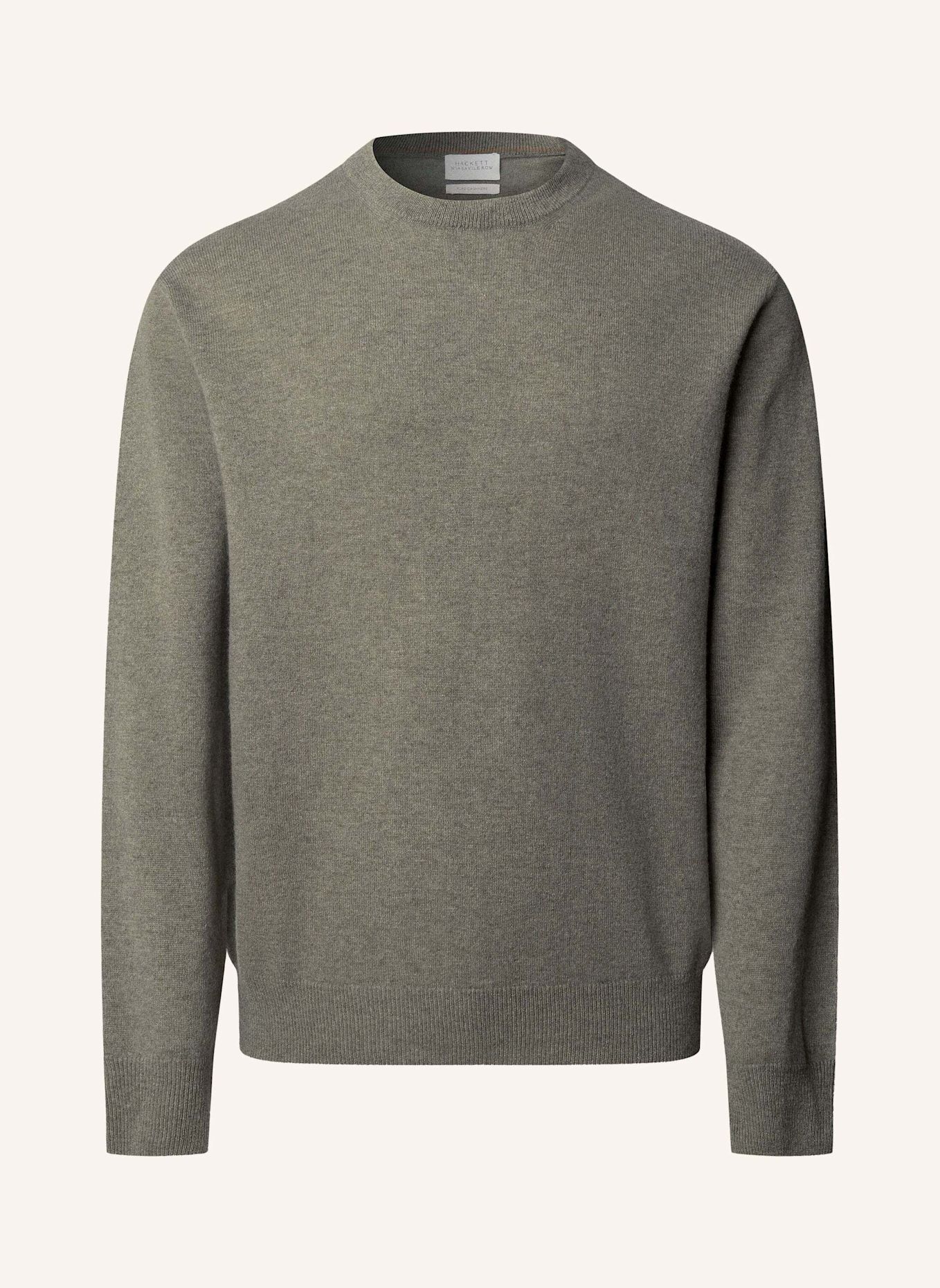 HACKETT LONDON Pullover SR CASHMERE CREW: GRÜN