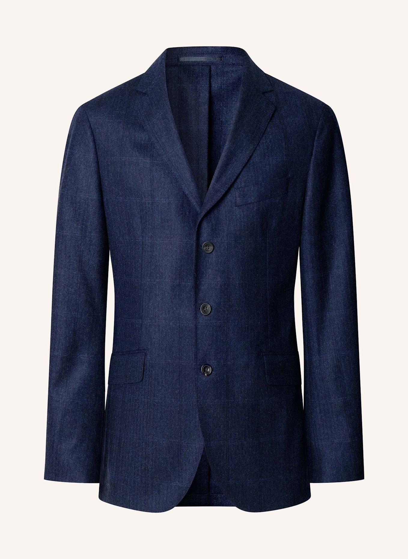 HACKETT LONDON Anzug SR WL CASH WPANE: DUNKELBLAU