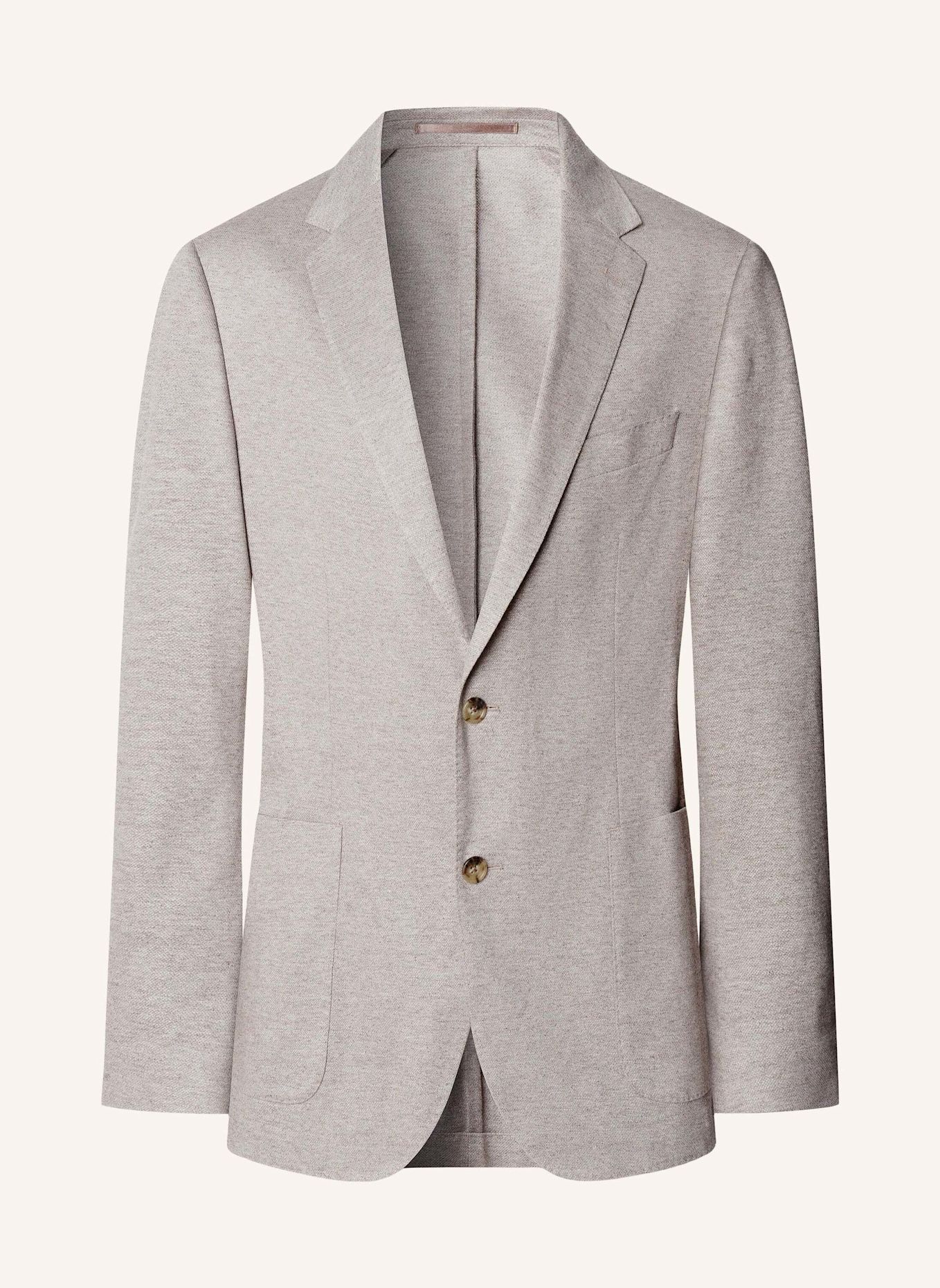 HACKETT LONDON Anzug SR PIQUE COTT LIN: TAUPE / HELLBRAUN