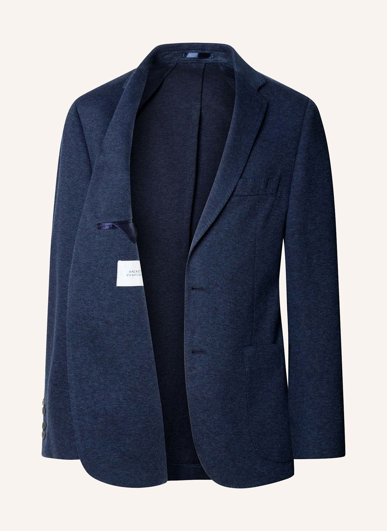 HACKETT LONDON Anzug SR COTTON CASH KNIT: DUNKELBLAU