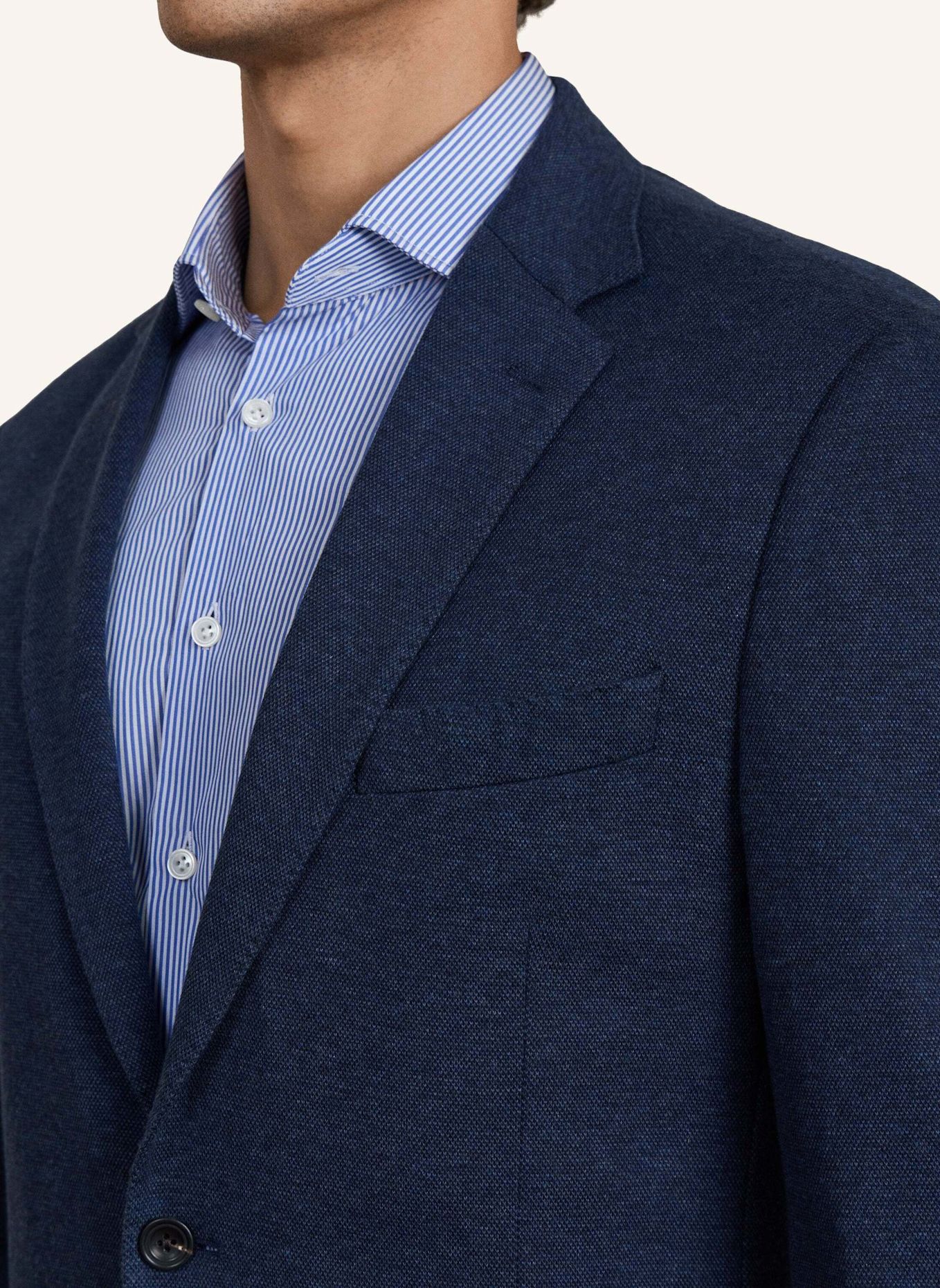 HACKETT LONDON Anzug SR COTTON CASH KNIT: DUNKELBLAU