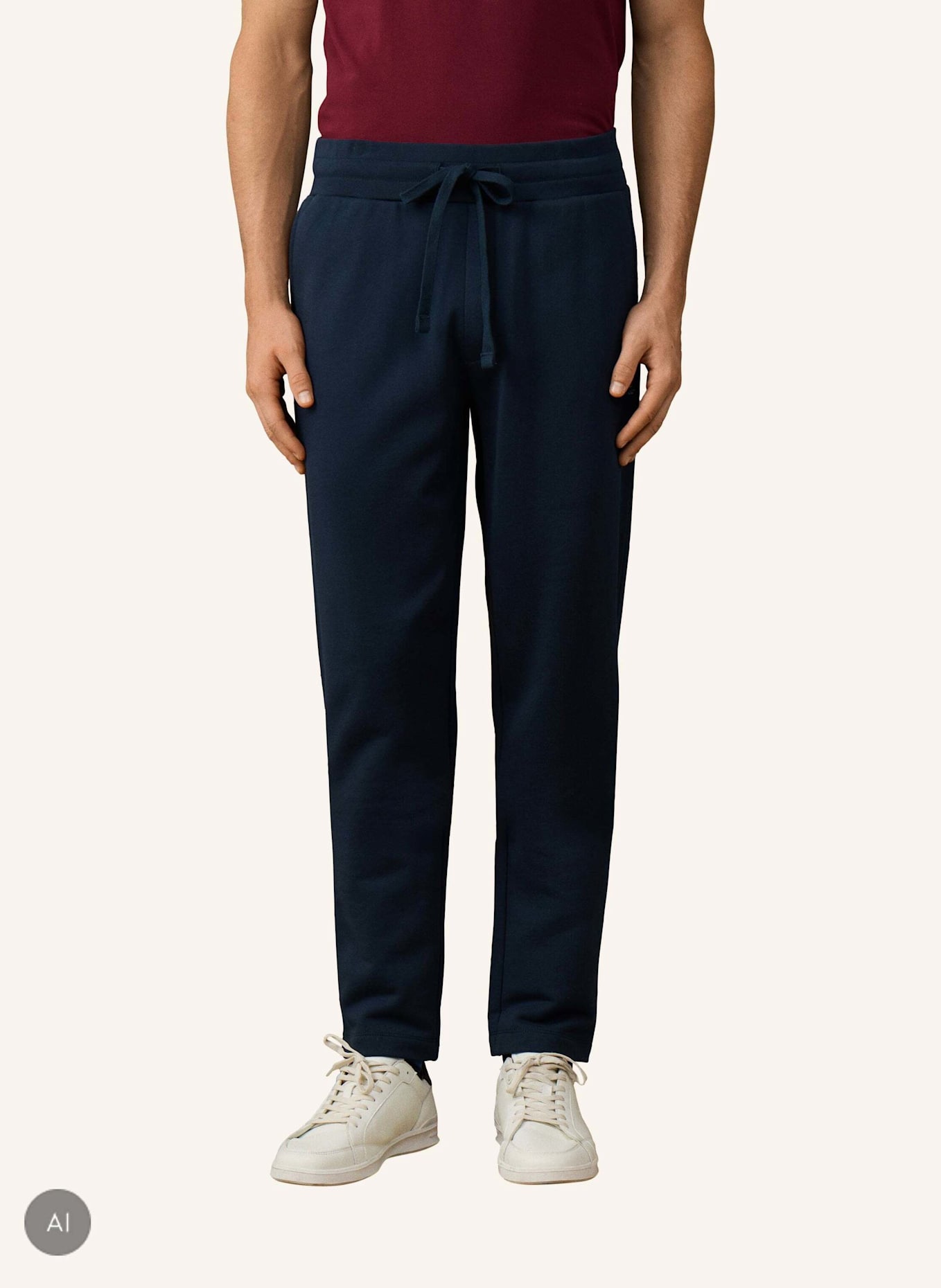 HACKETT LONDON Jogginghose HRTG H SML LOGO JGR: BLAU