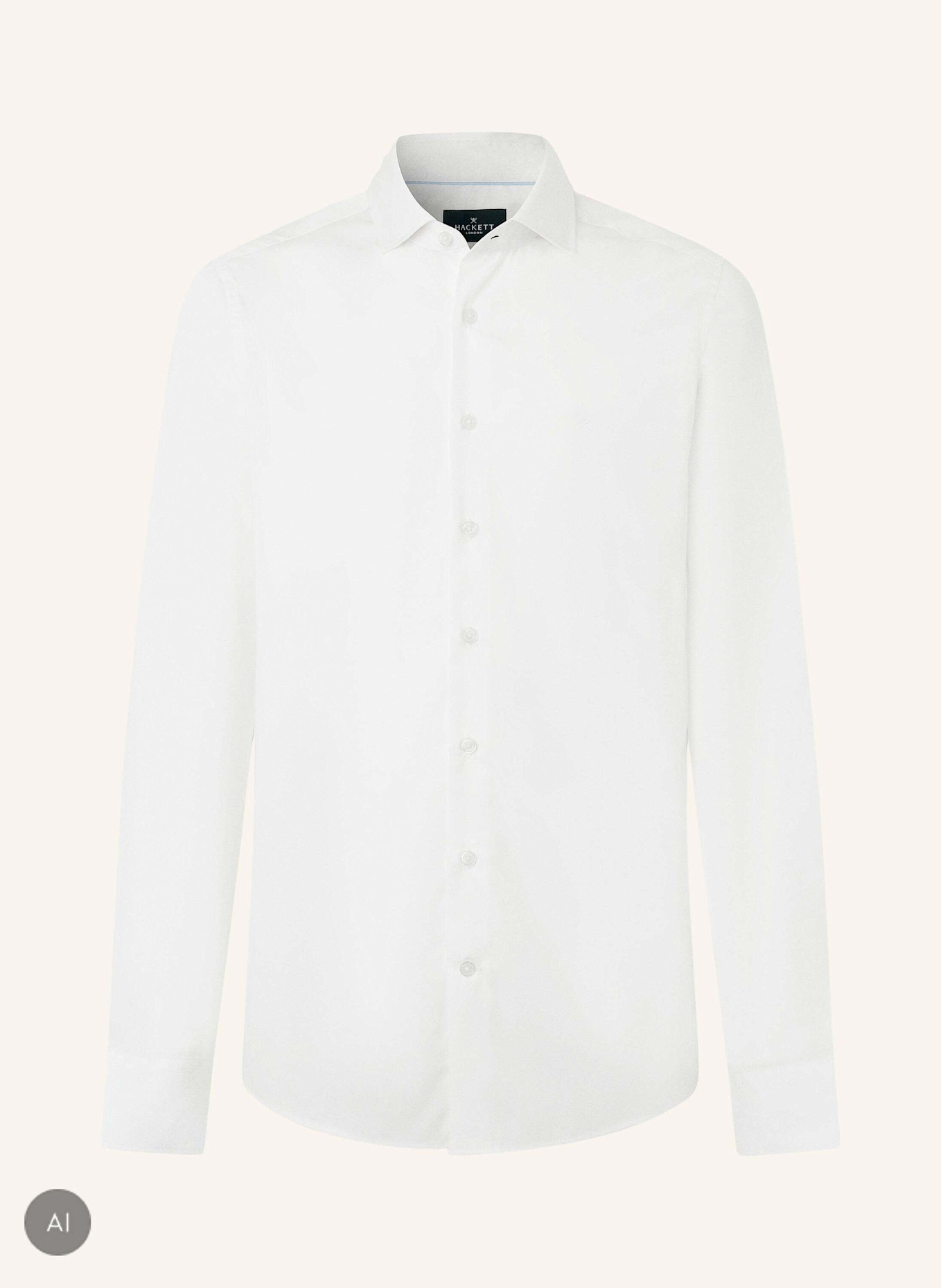 HACKETT LONDON Freizeithemd CITY SOLID EOE: WEISS