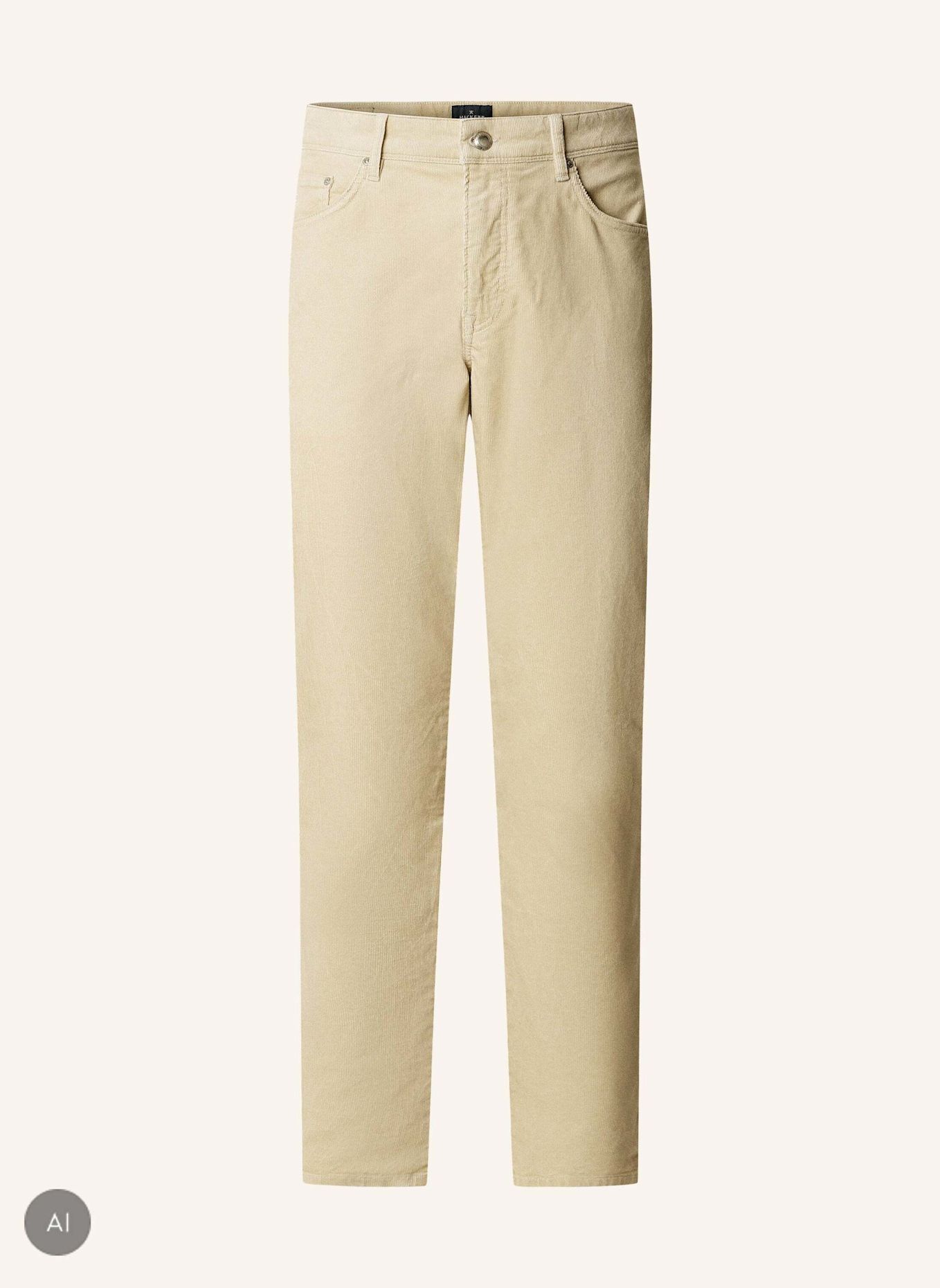 HACKETT LONDON Jogginghose PIGMENT CORD 5PKT: CREME