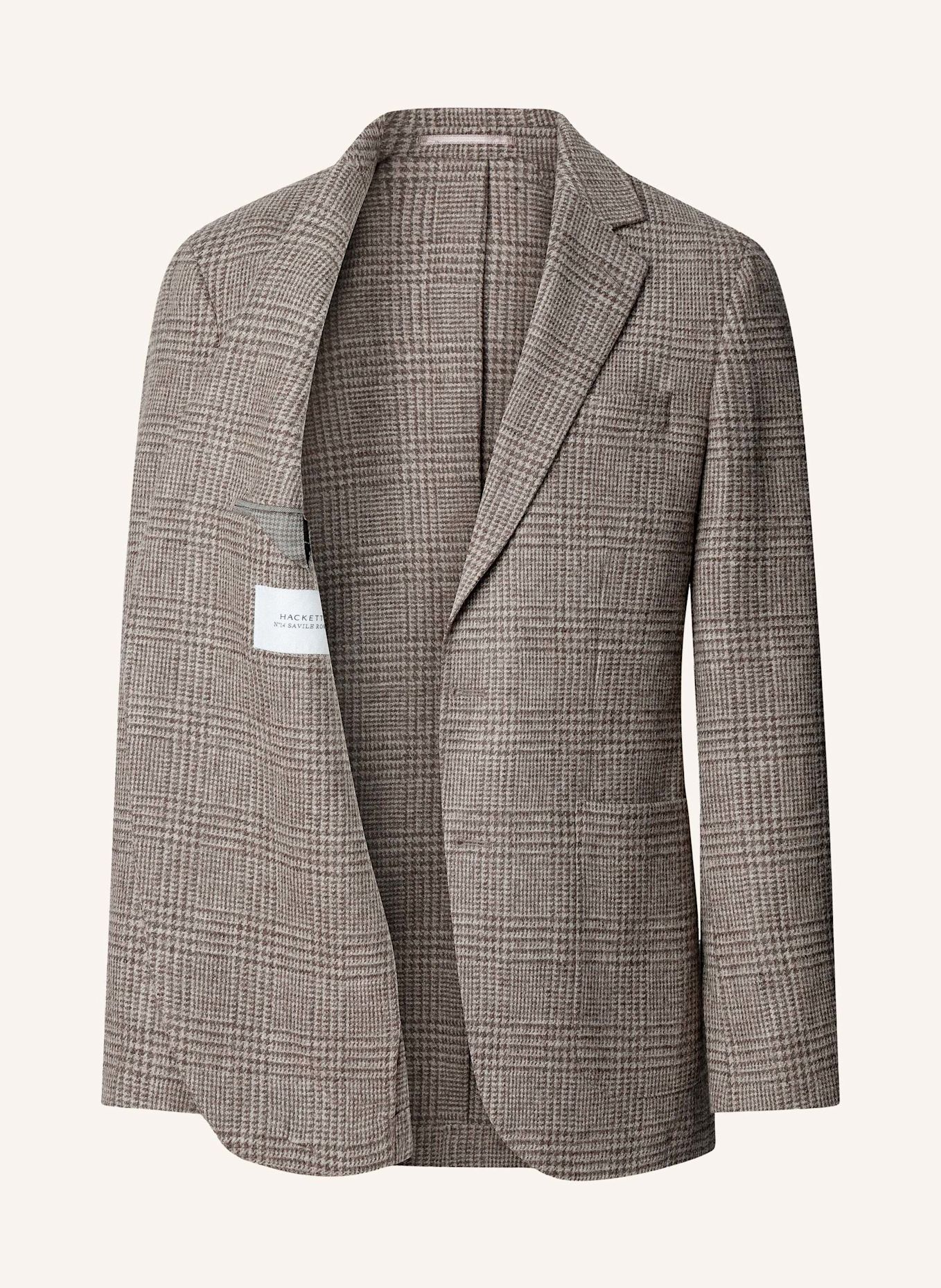 HACKETT LONDON Anzug SR NATURAL WOOL GCHK: BEIGE