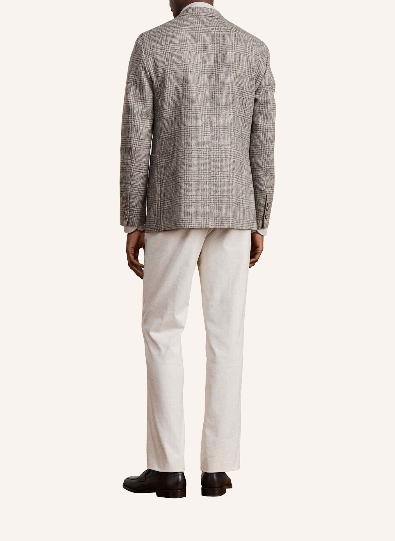 HACKETT LONDON Anzug SR NATURAL WOOL GCHK: BEIGE