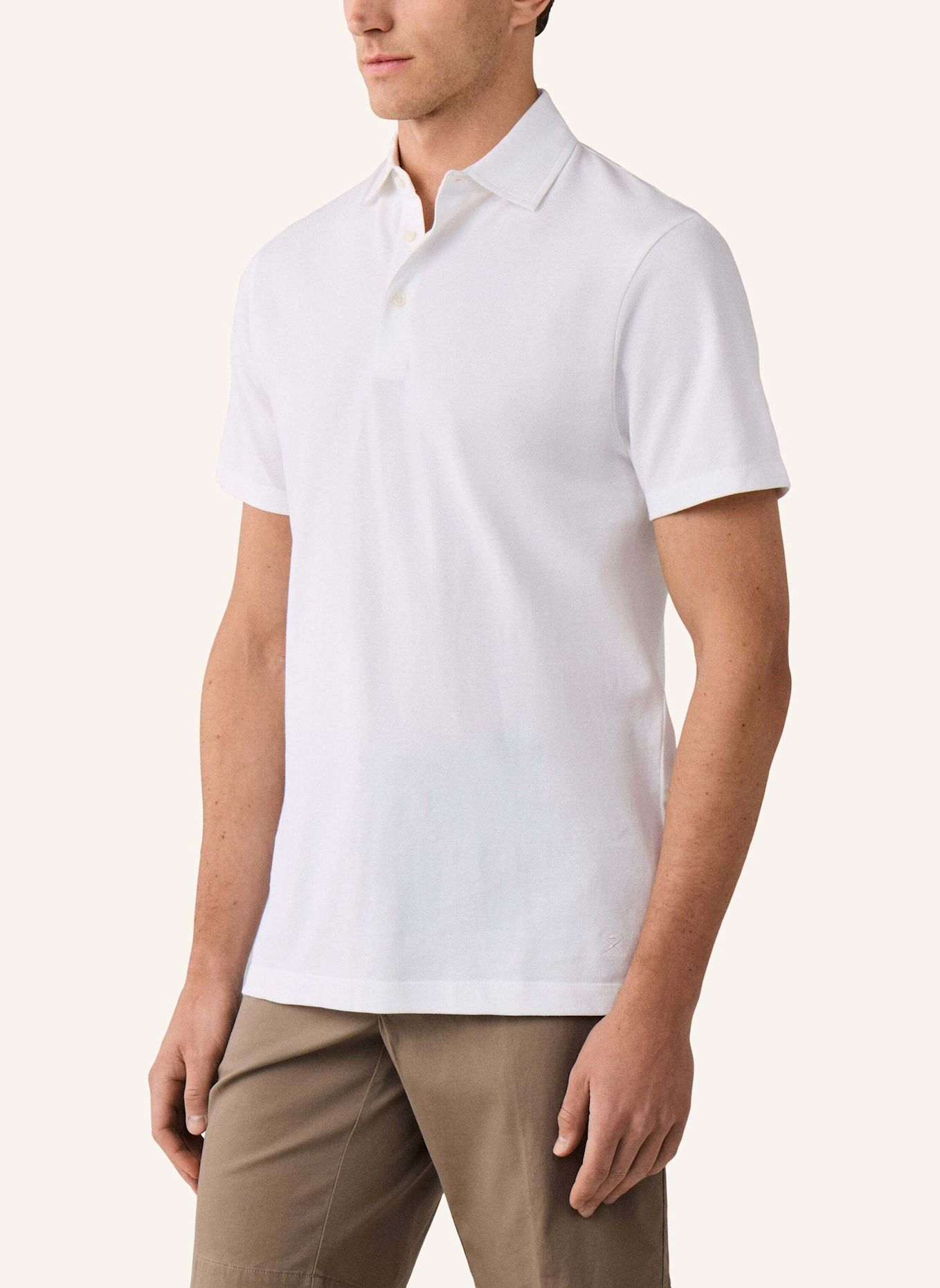 HACKETT LONDON Poloshirt GMD PIQUE SS: WEISS