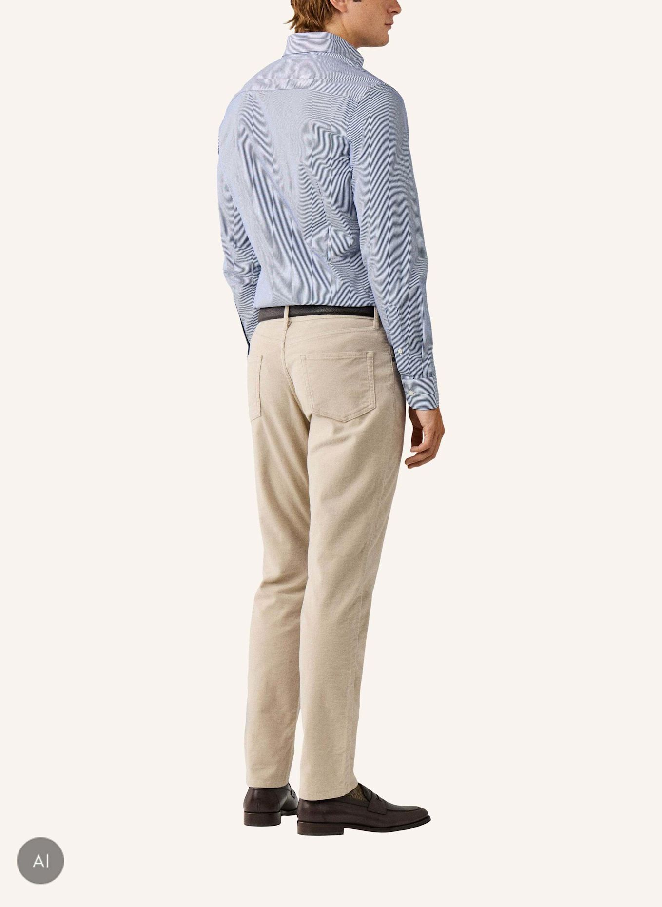 HACKETT LONDON Jogginghose MOLESKIN 5PKT: BEIGE
