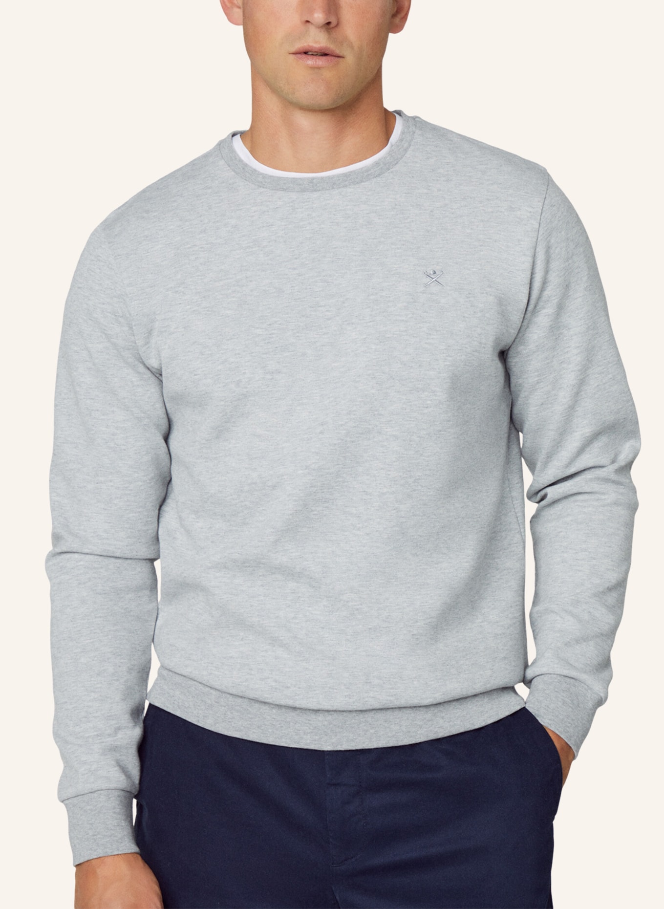 HACKETT LONDON Sweatshirt, Farbe: HELLGRAU (Bild 3)