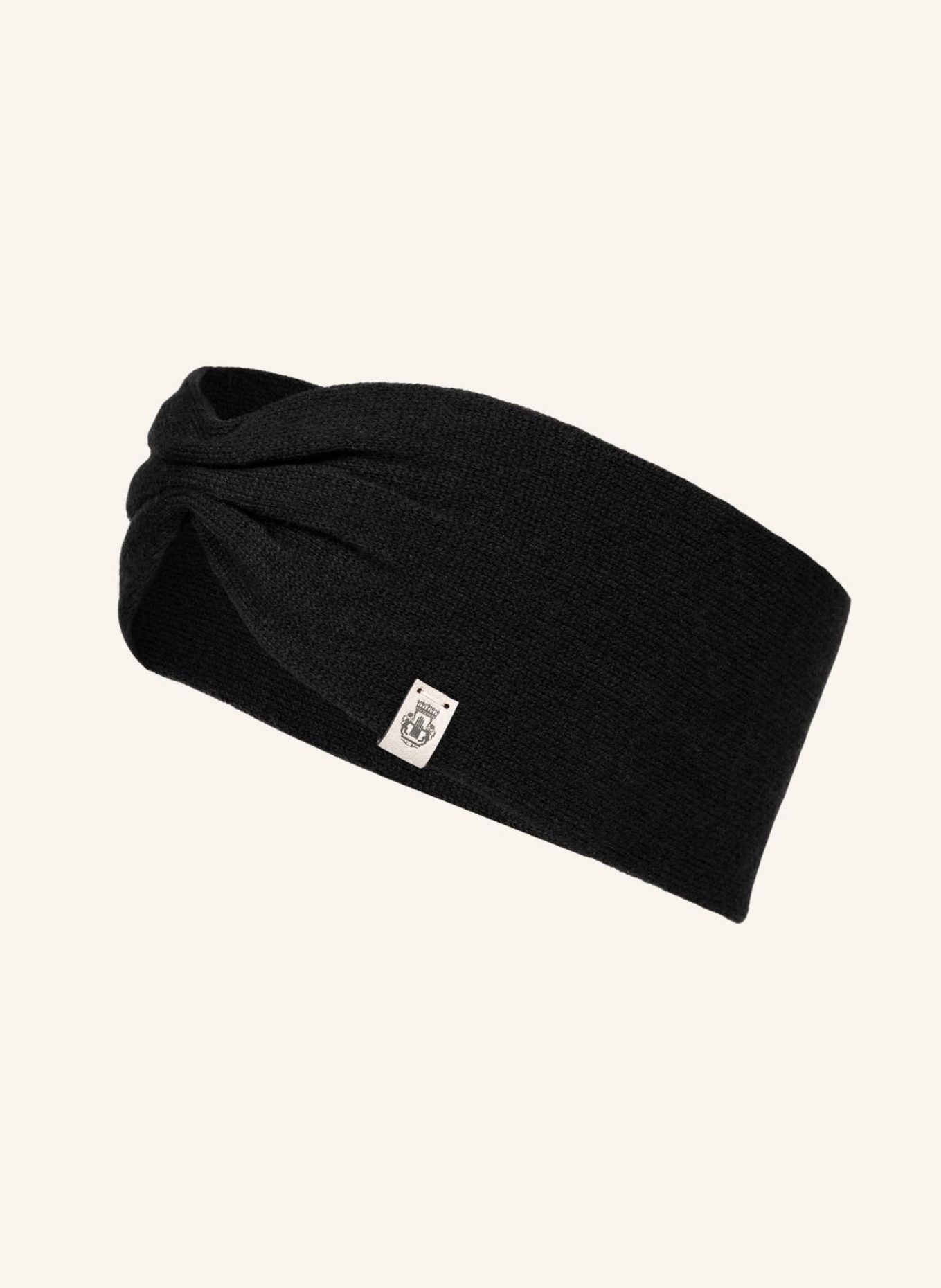 ROECKL Cashmere-Stirnband PURE: SCHWARZ