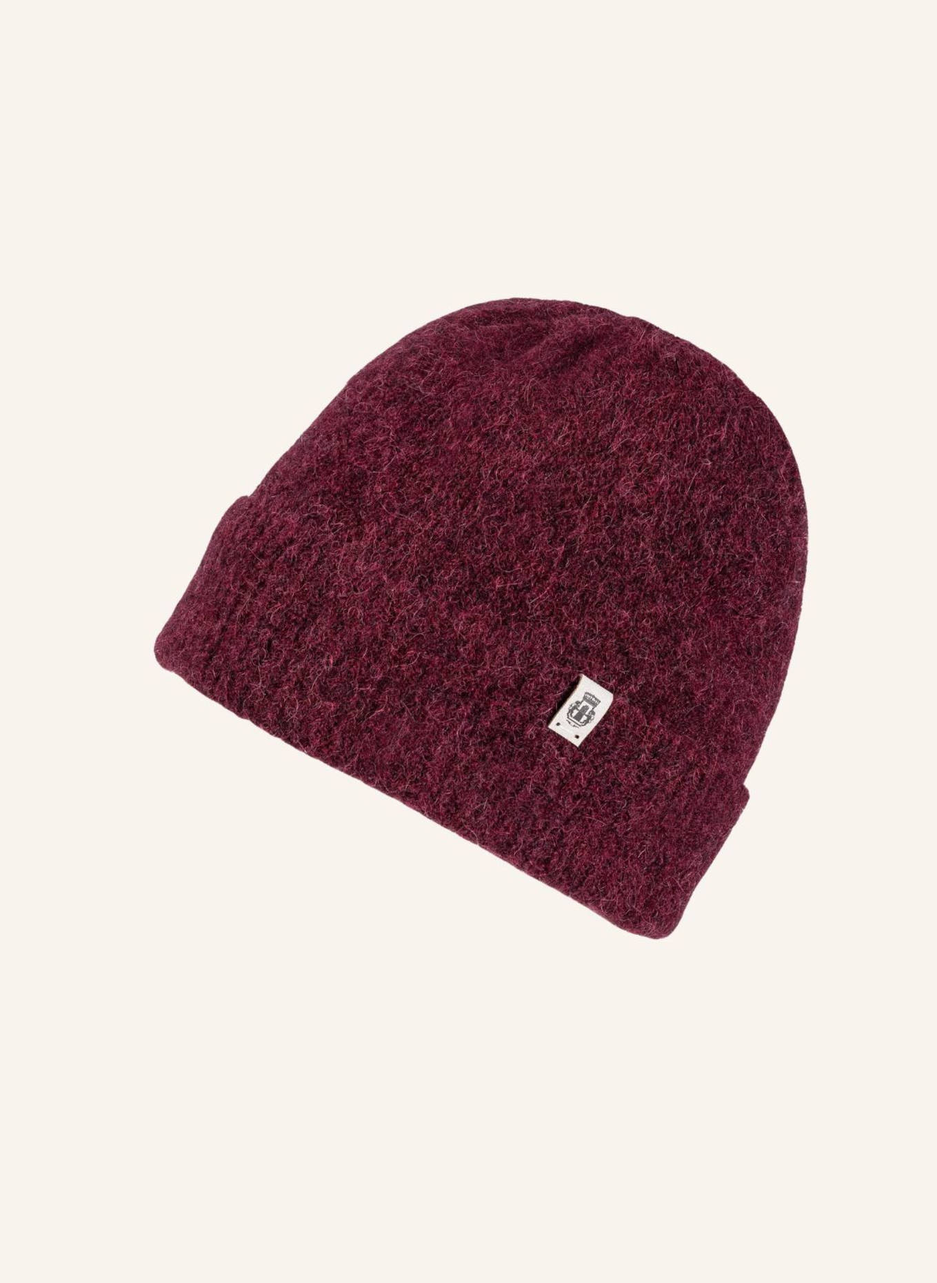 ROECKL Alpaka-Mütze SOFT CLOUD: DUNKELROT