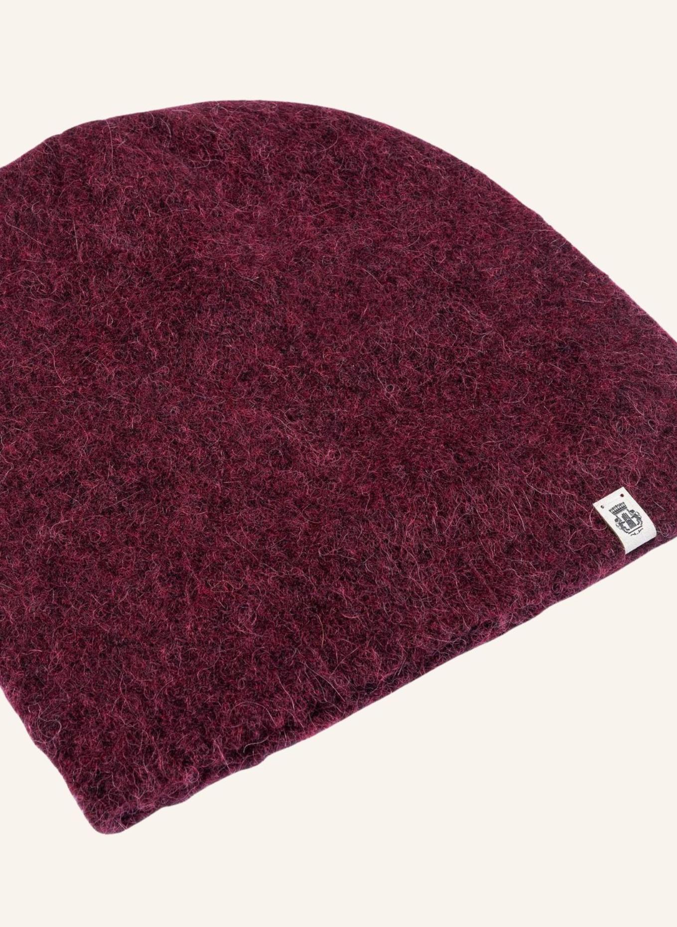 ROECKL Hoeden & petten SOFT CLOUD-pet: DONKERROOD