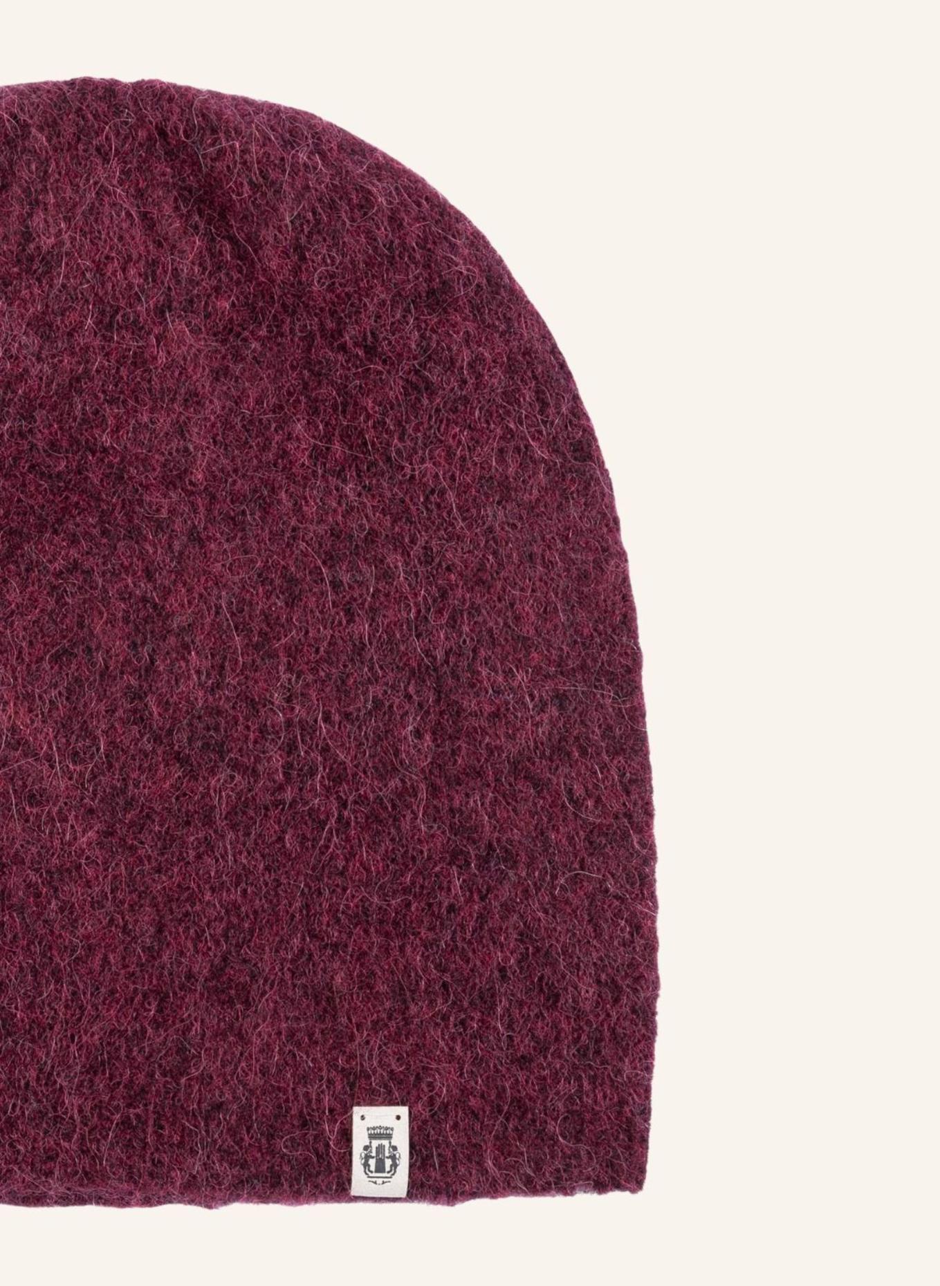 ROECKL Hoeden & petten SOFT CLOUD-pet: DONKERROOD