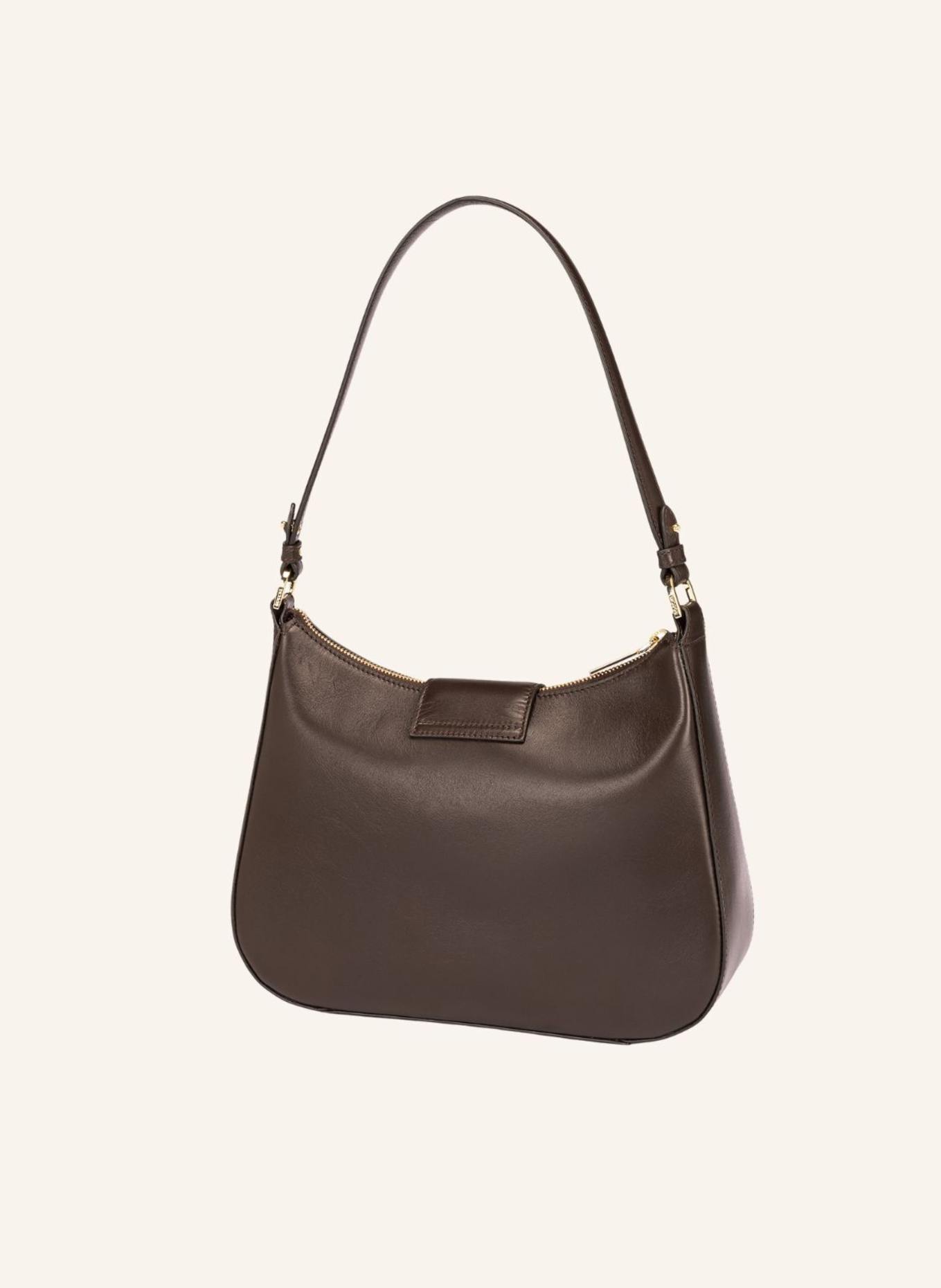 ROECKL Schultertasche FLORENCIA: BRAUN/ DUNKELBRAUN