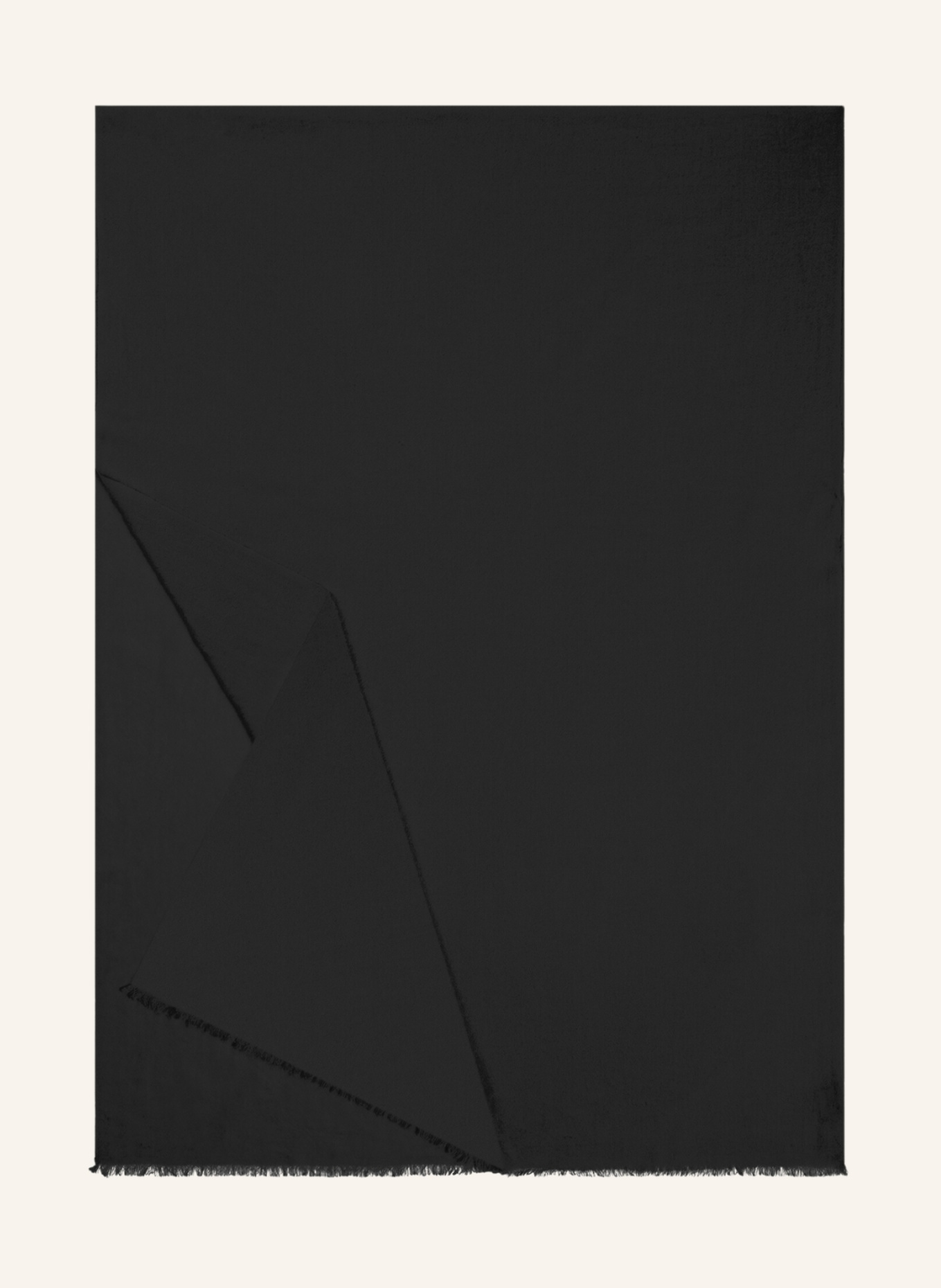 ROECKL Cashmere-Schal RING PASHMINA: SCHWARZ