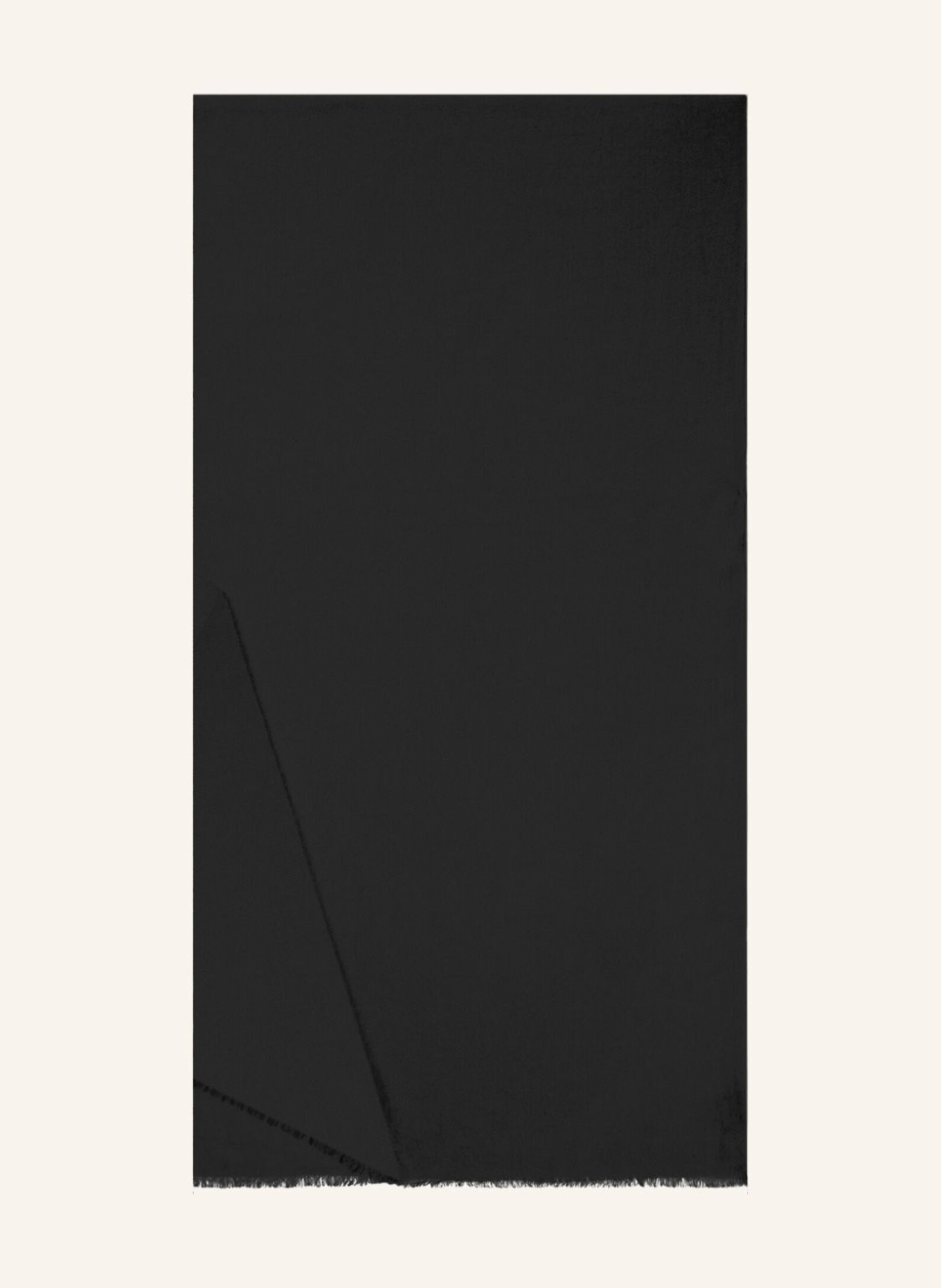 ROECKL Cashmere-Schal RING PASHMINA: SCHWARZ